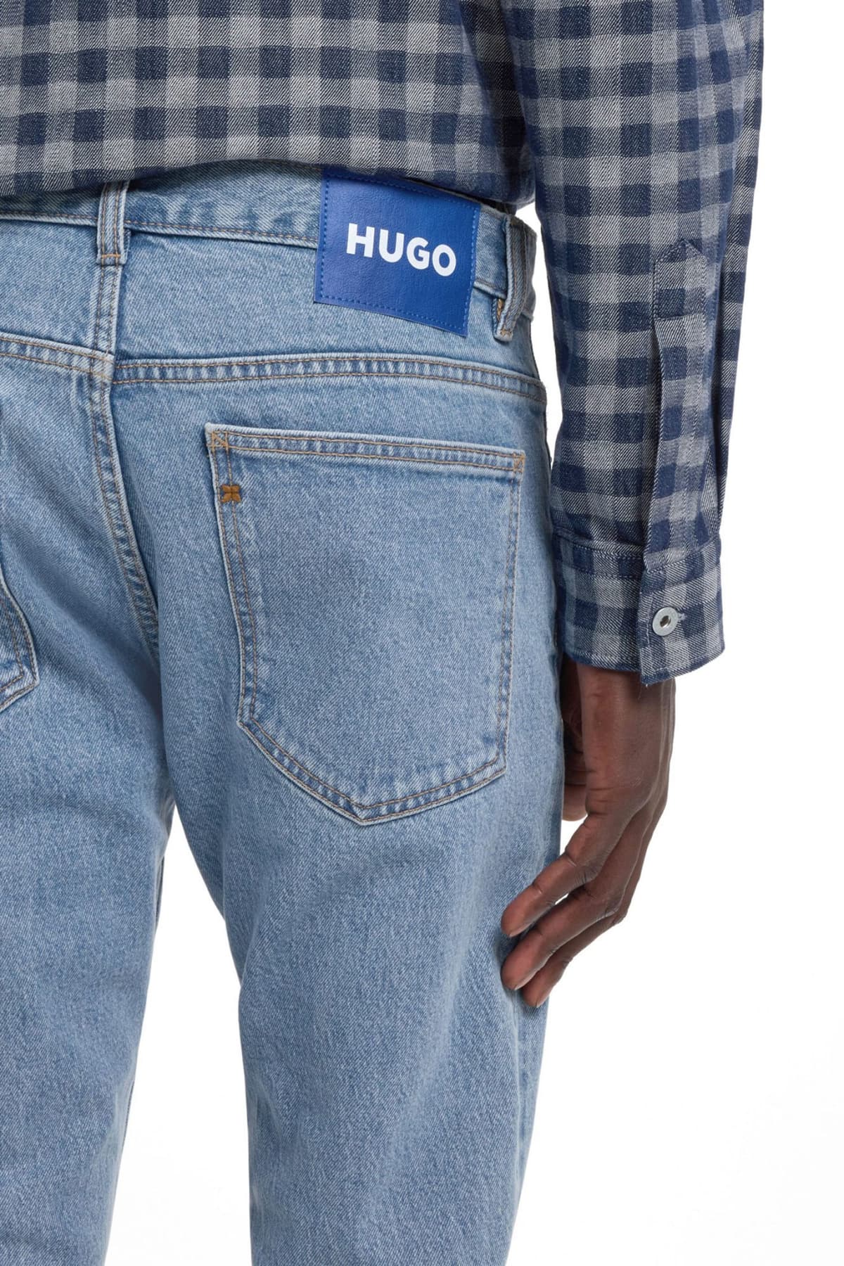 Men's Jeans Hugo Blue Blue