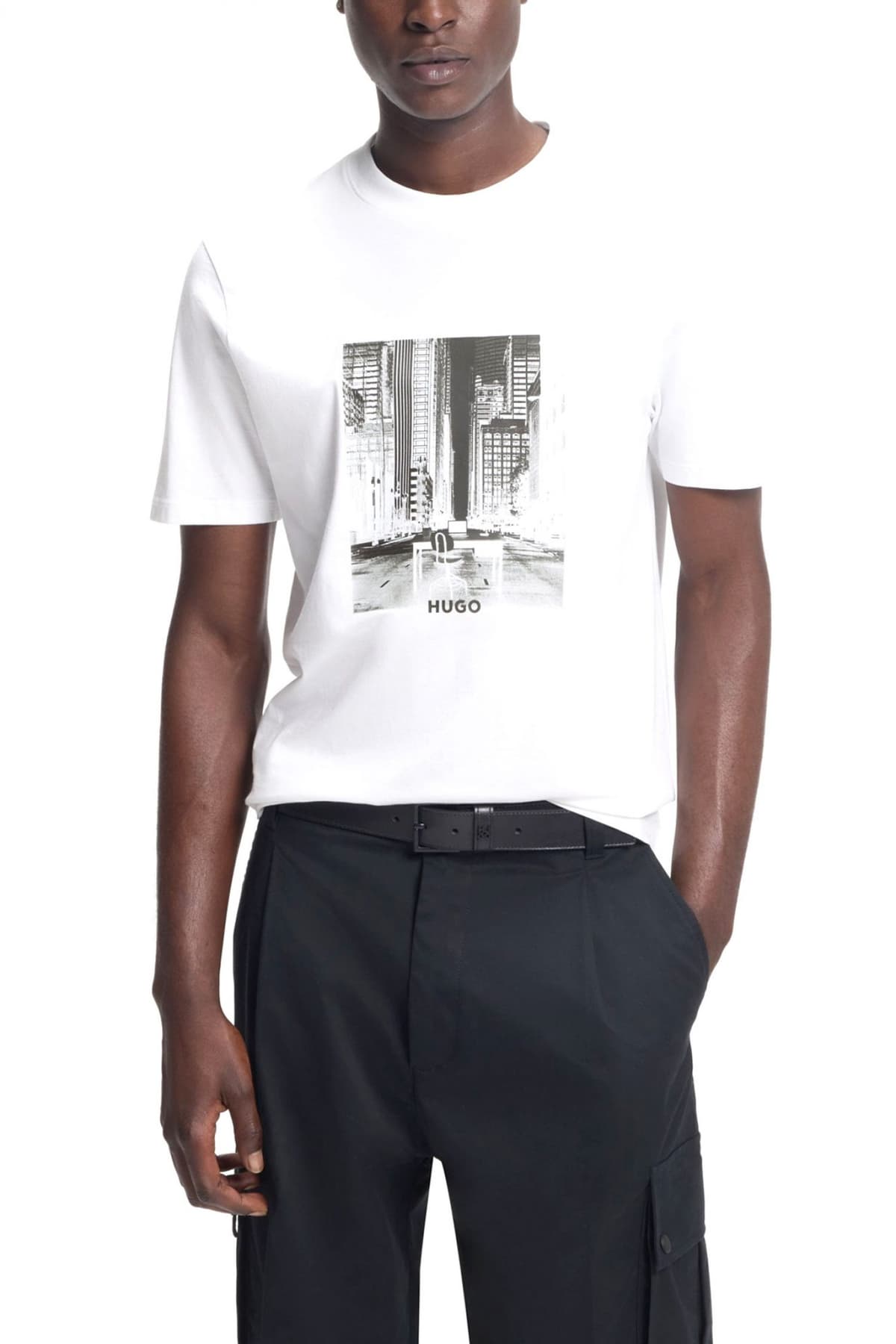 Men's T-Shirts Hugo White