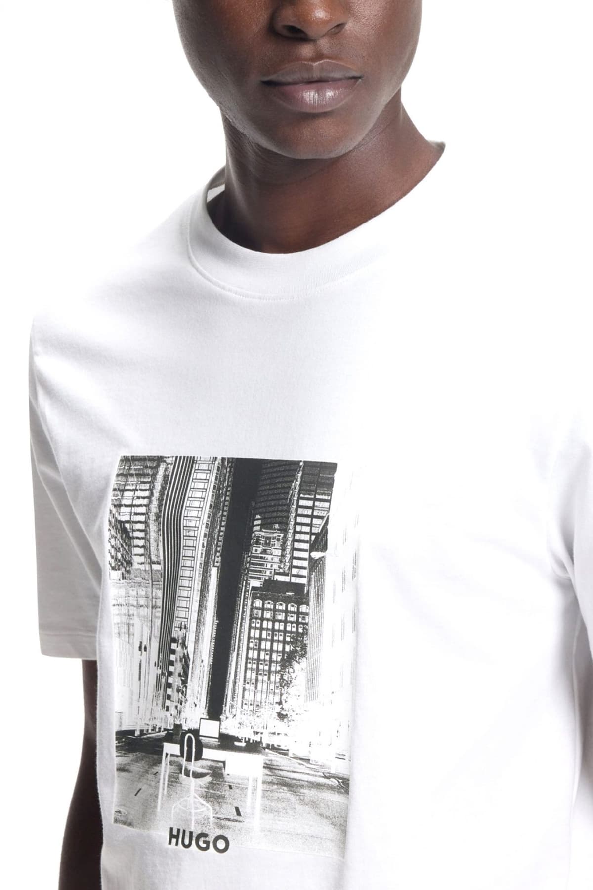 Men's T-Shirts Hugo White