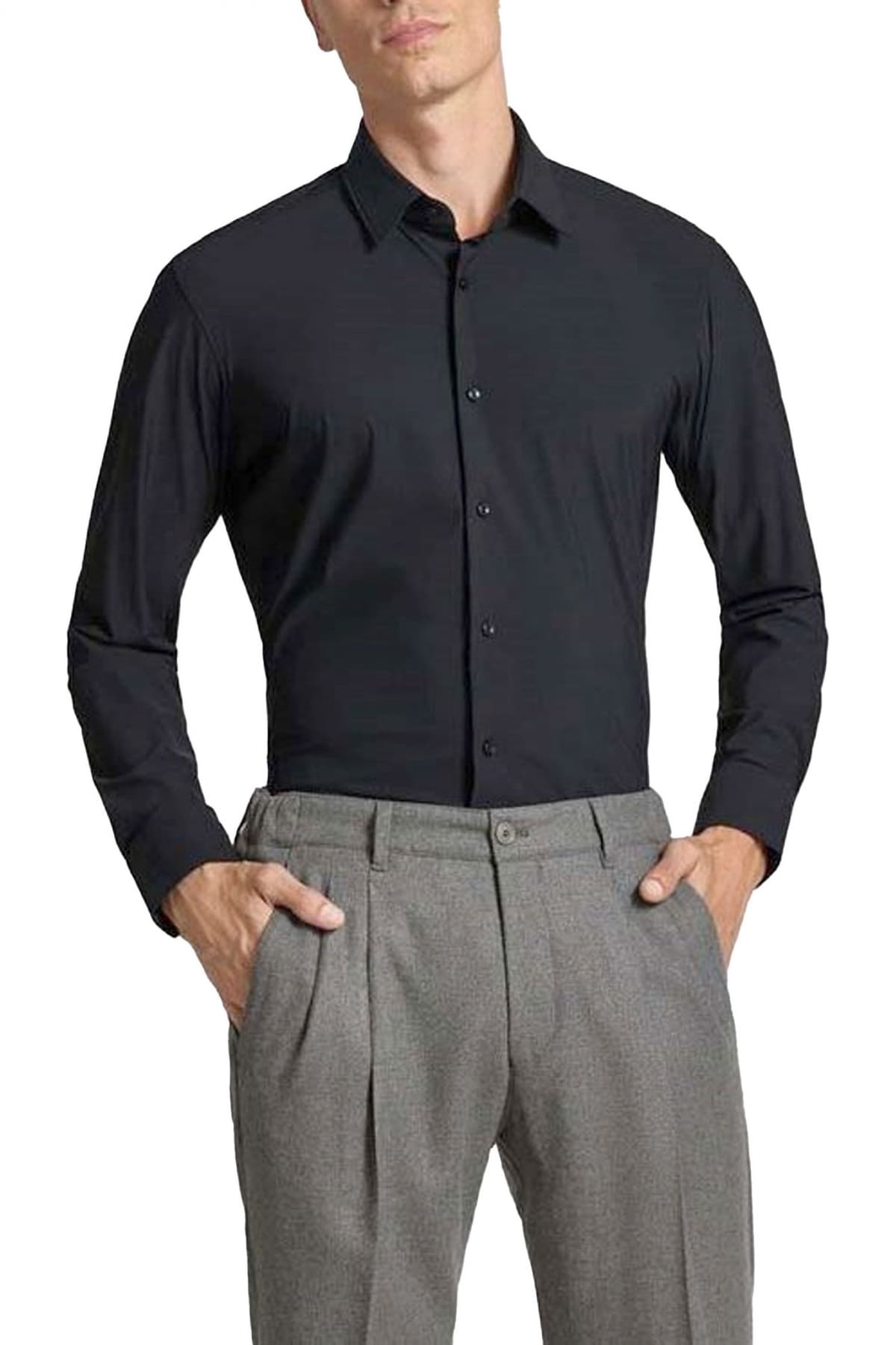 Men's Shirts Boss Black