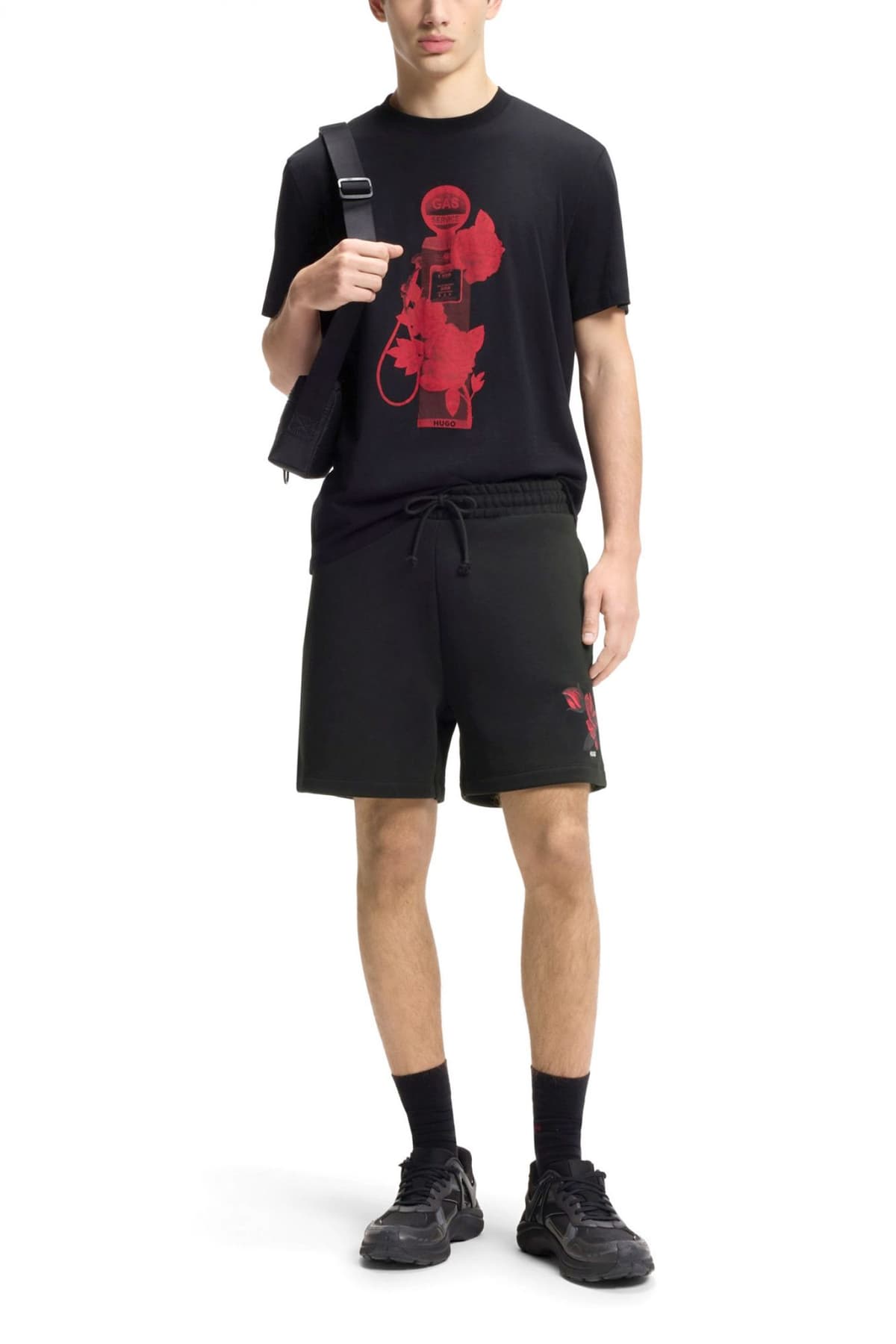 Men's Shorts Hugo Black