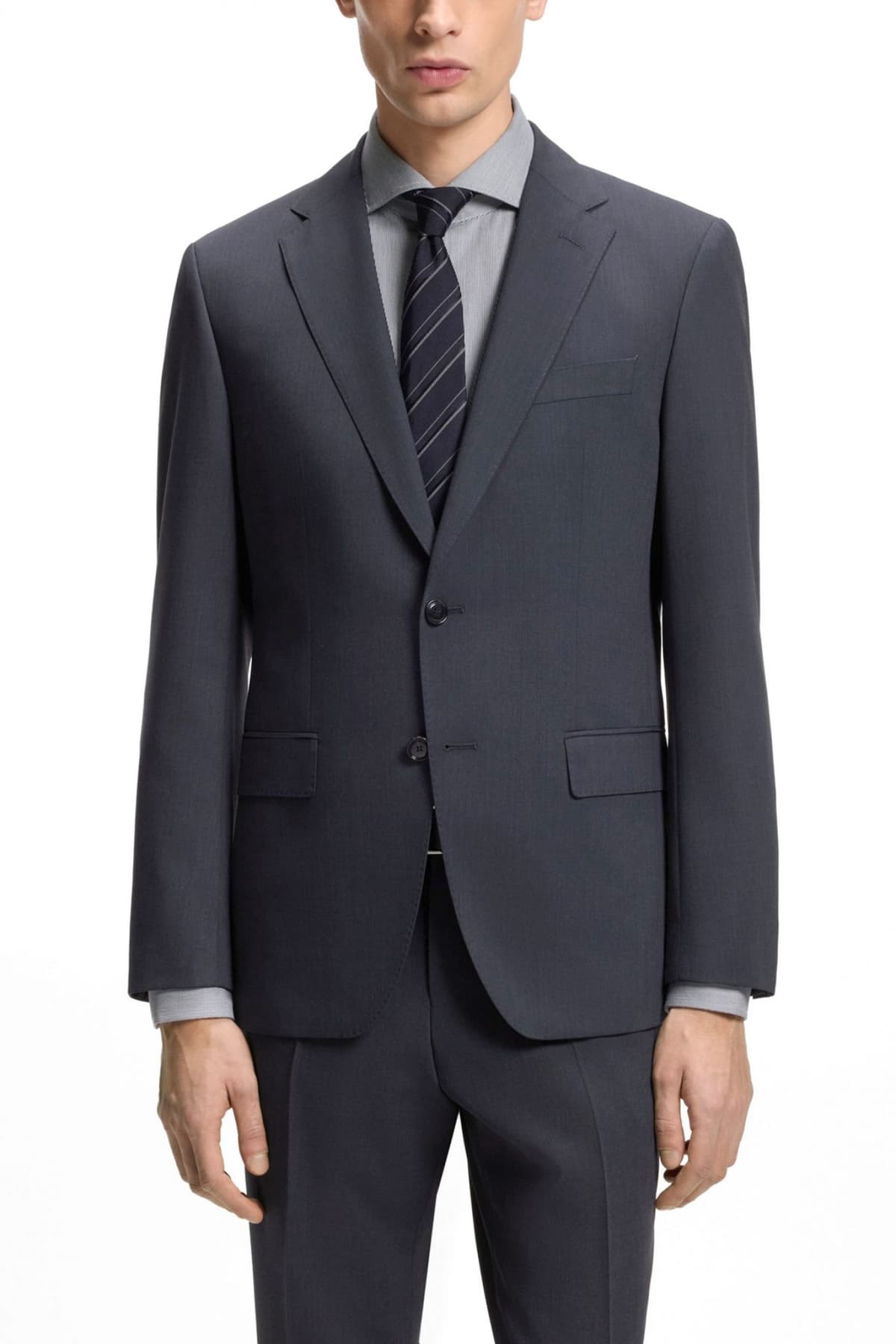 Men's Blazers Boss Blue