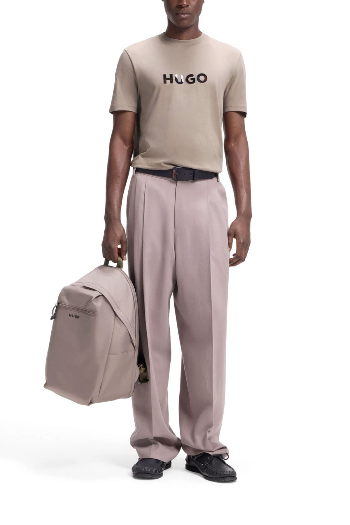 Men's T-Shirts Hugo Gray