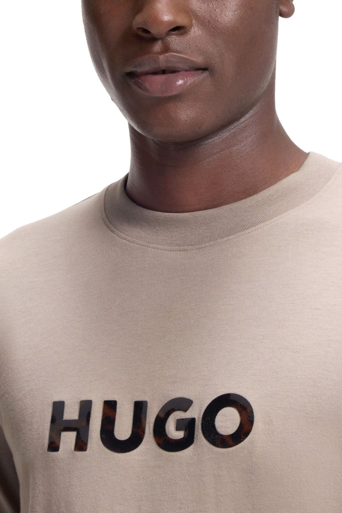Men's T-Shirts Hugo Gray