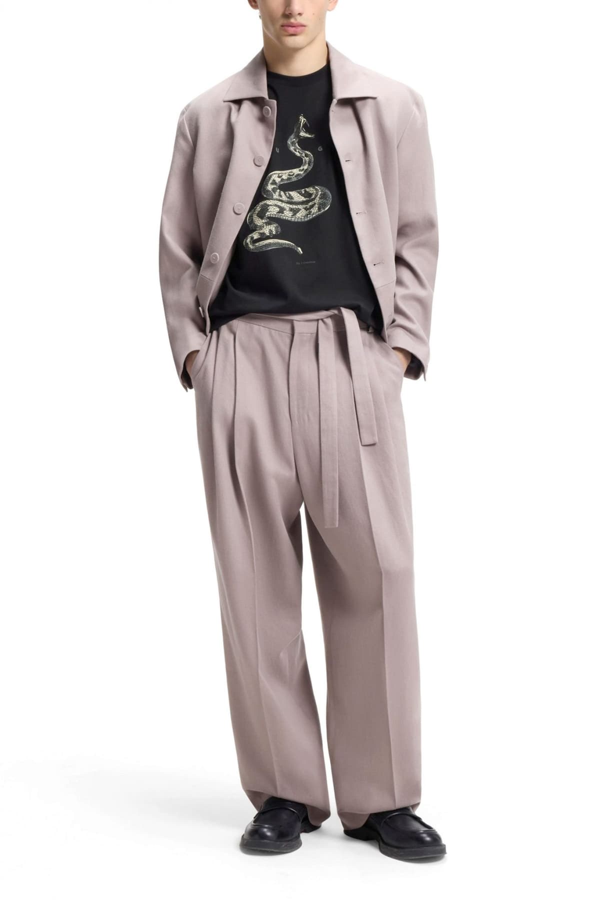 Ανδρικό Discorb T-shirt Μαύρο HUGO 50557672-001