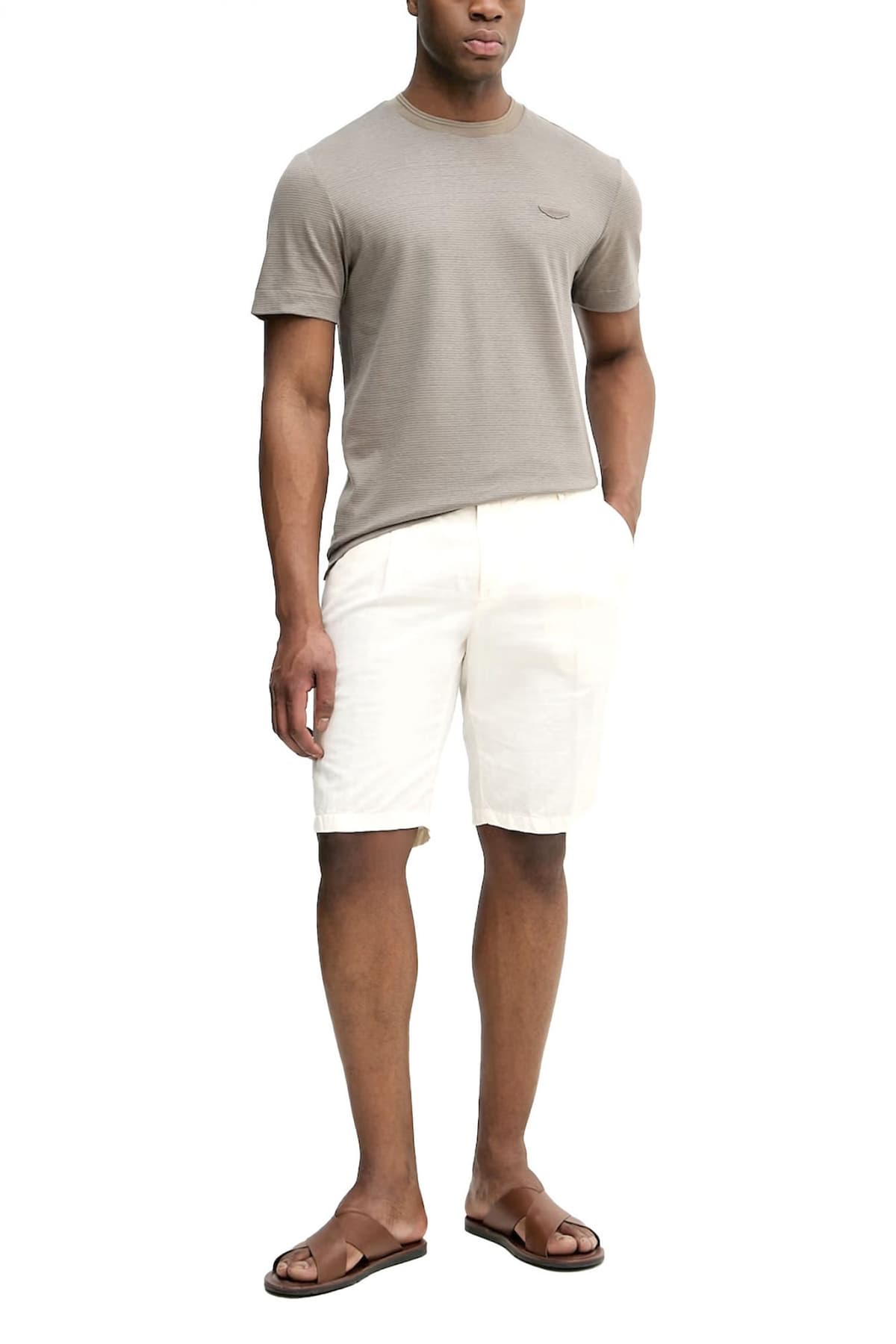 Men's T-Shirts Boss Gray