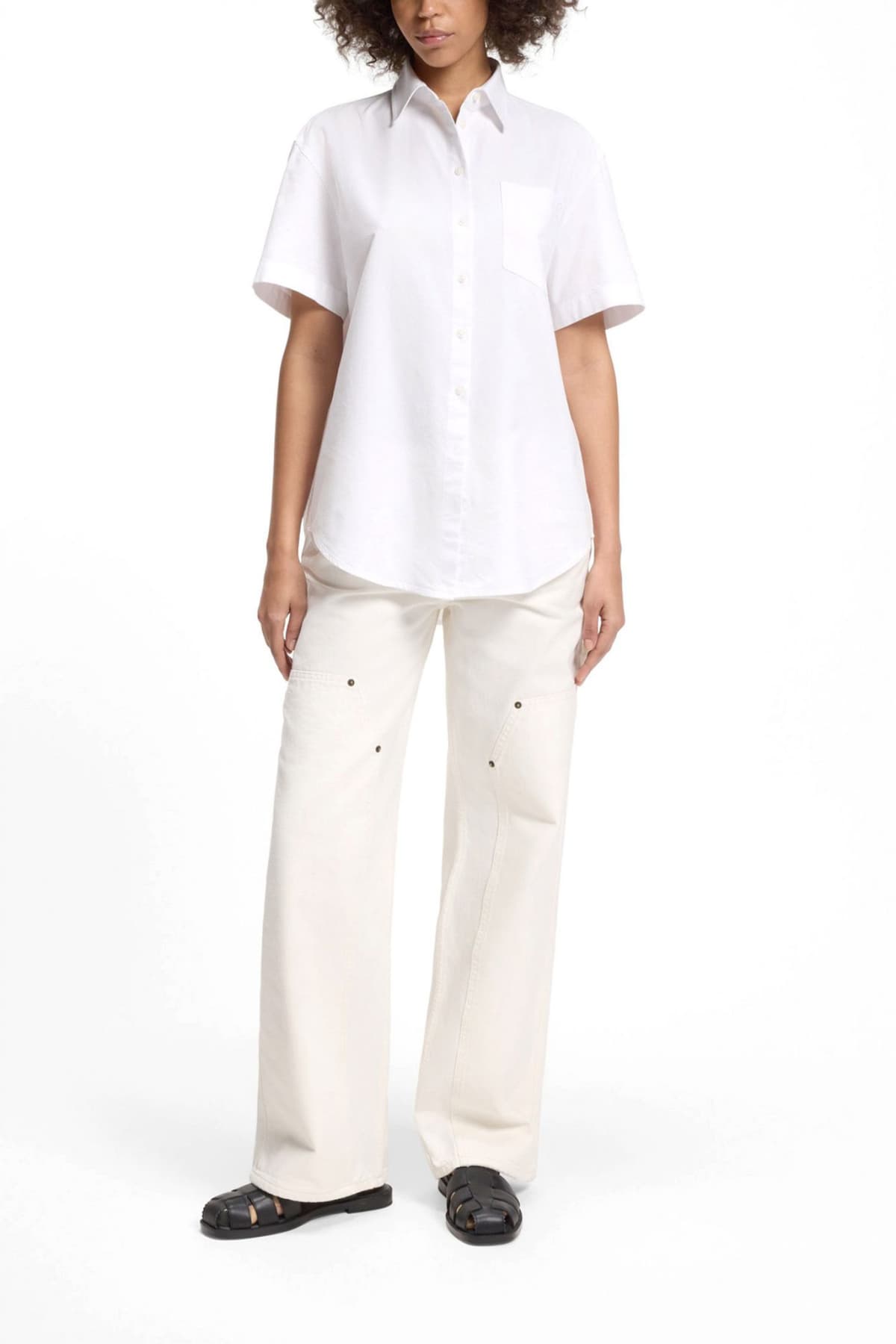 Women's Shirts Hugo Blue White