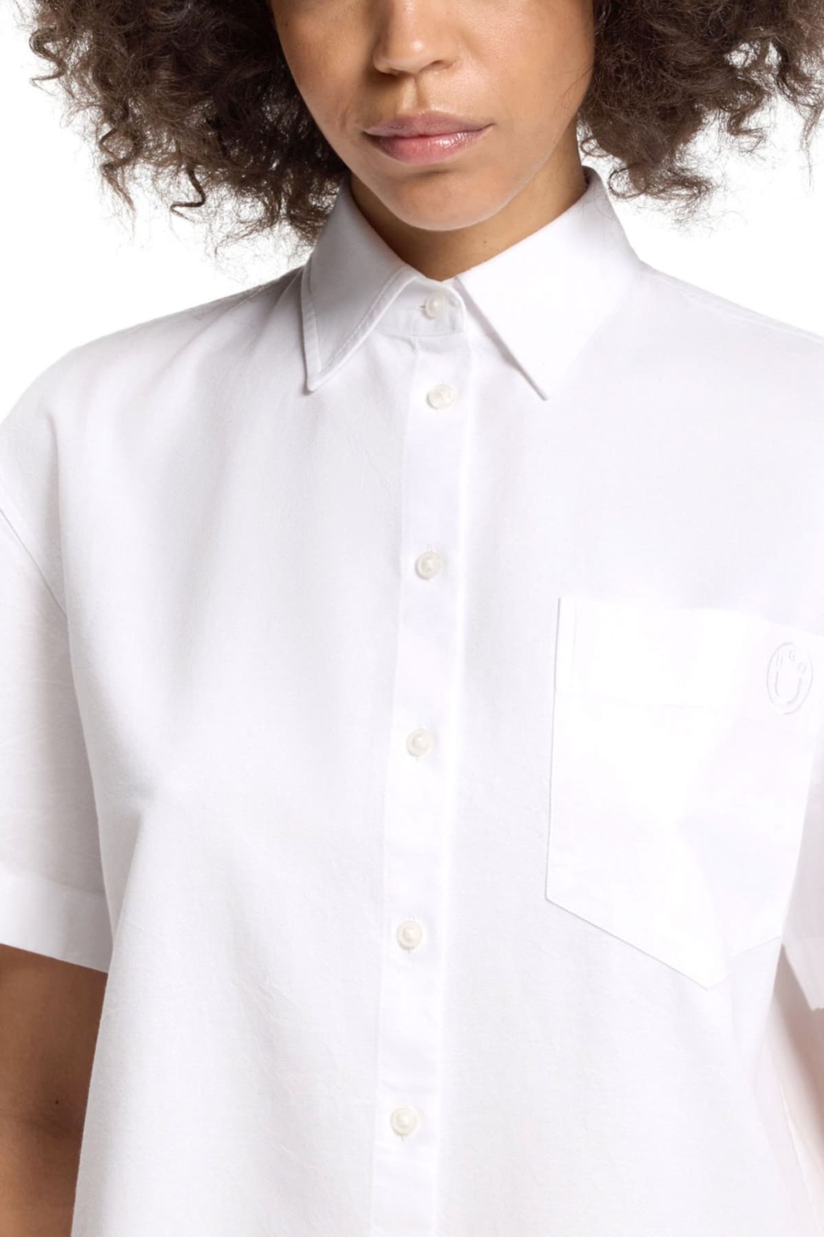 Women's Shirts Hugo Blue White