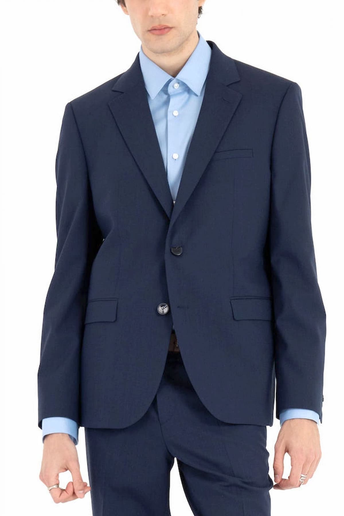 Men's Blazers Boss Blue