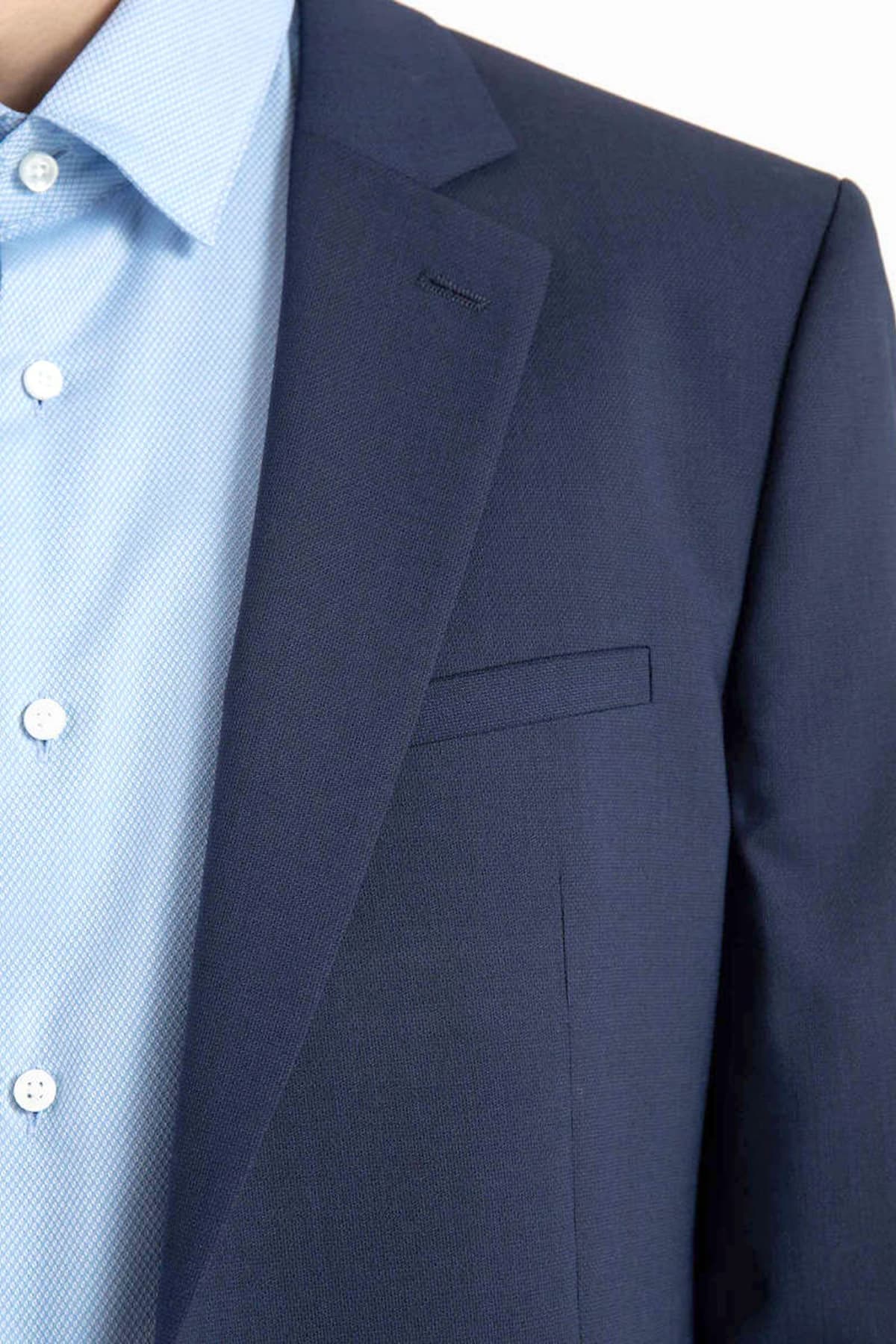 Men's Blazers Boss Blue