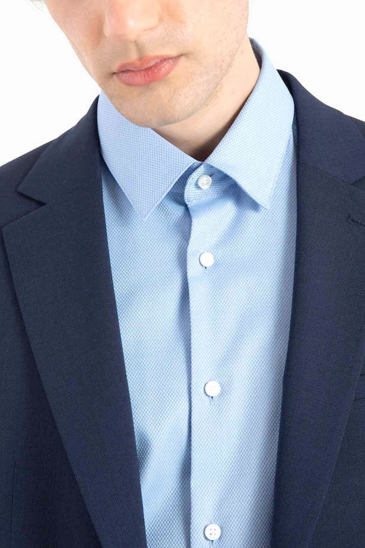 Men's Blazers Boss Blue