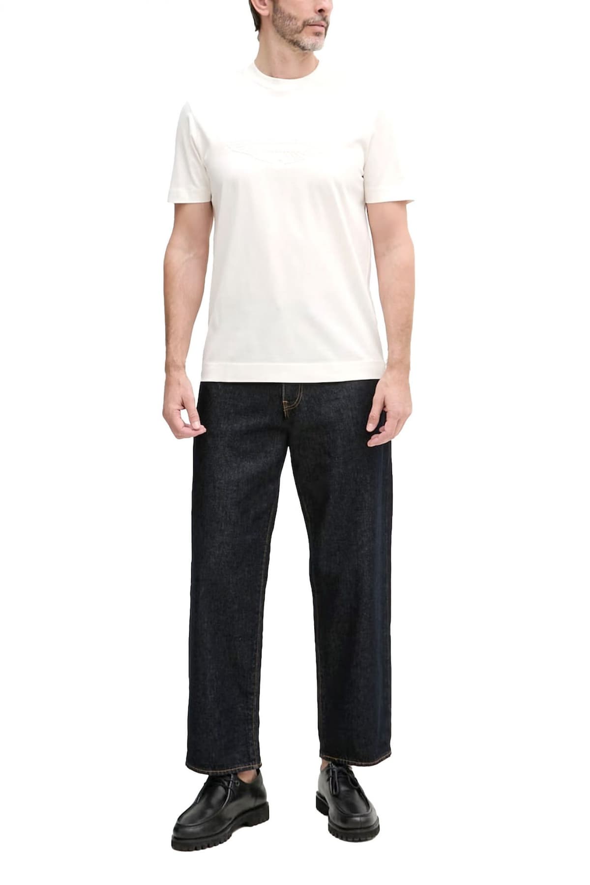 Men's T-Shirts Boss Ecru