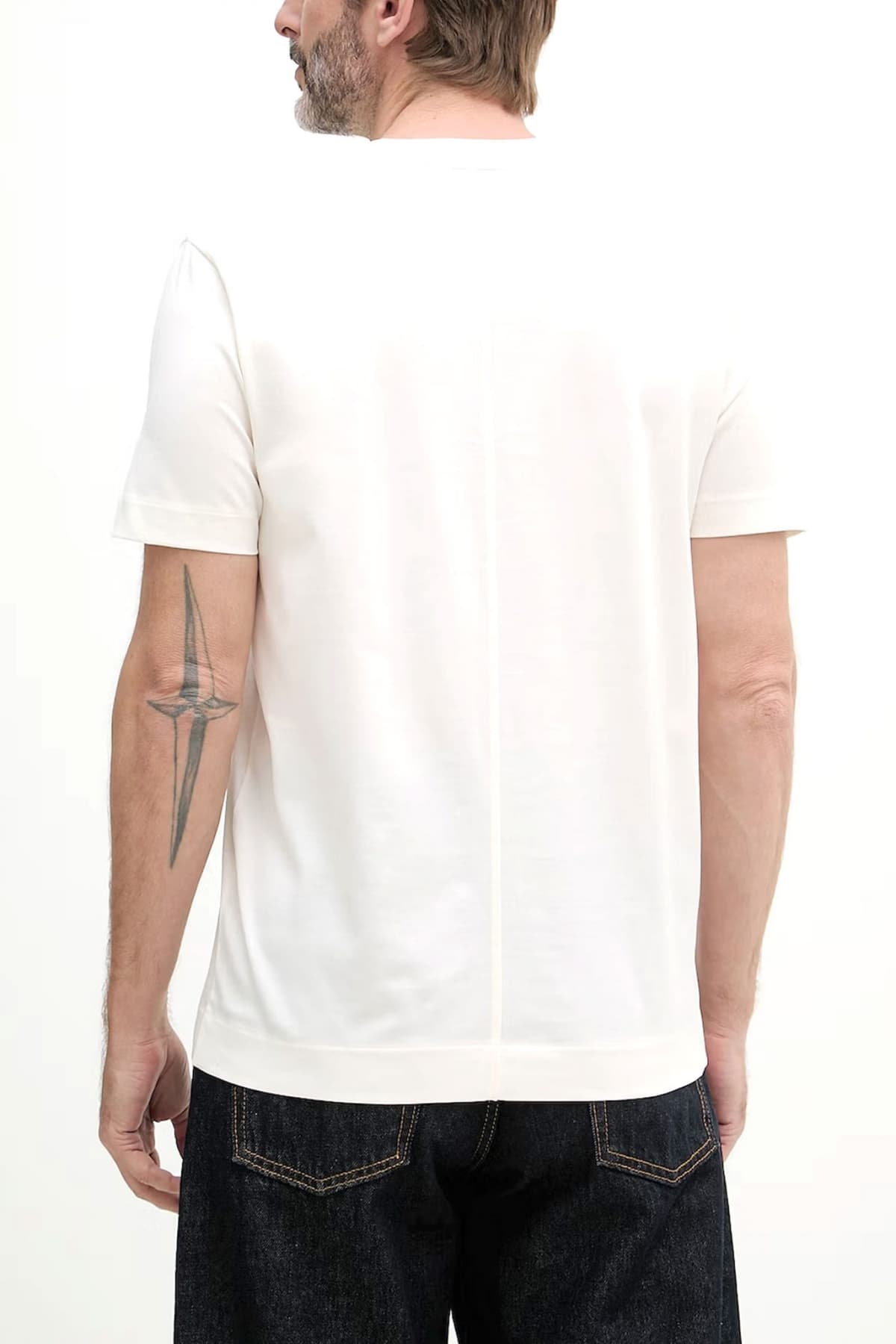 Men's T-Shirts Boss Ecru