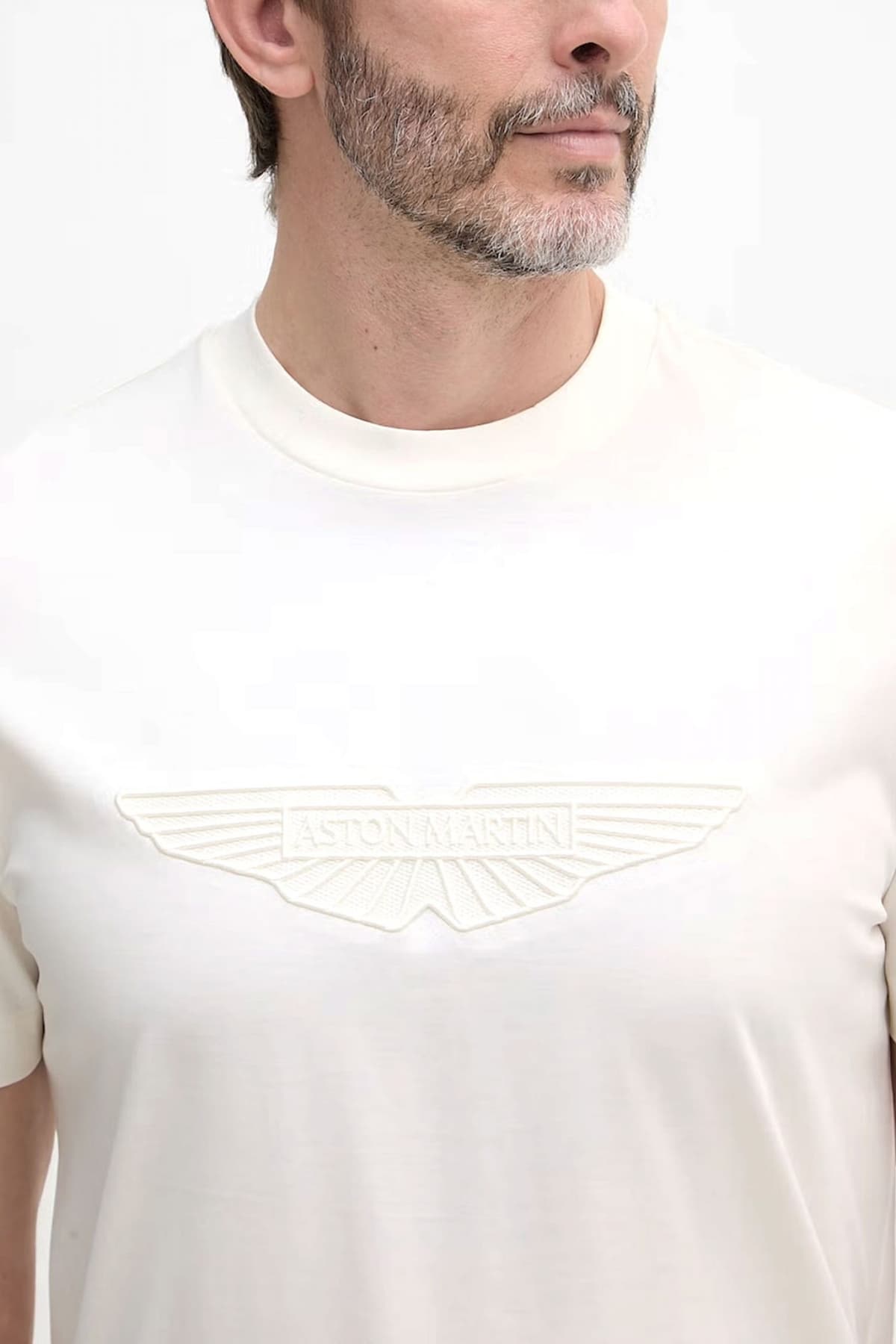 Men's T-Shirts Boss Ecru