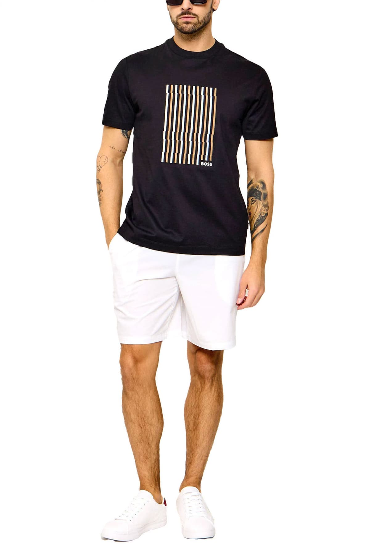 Men's T-Shirts Boss Black