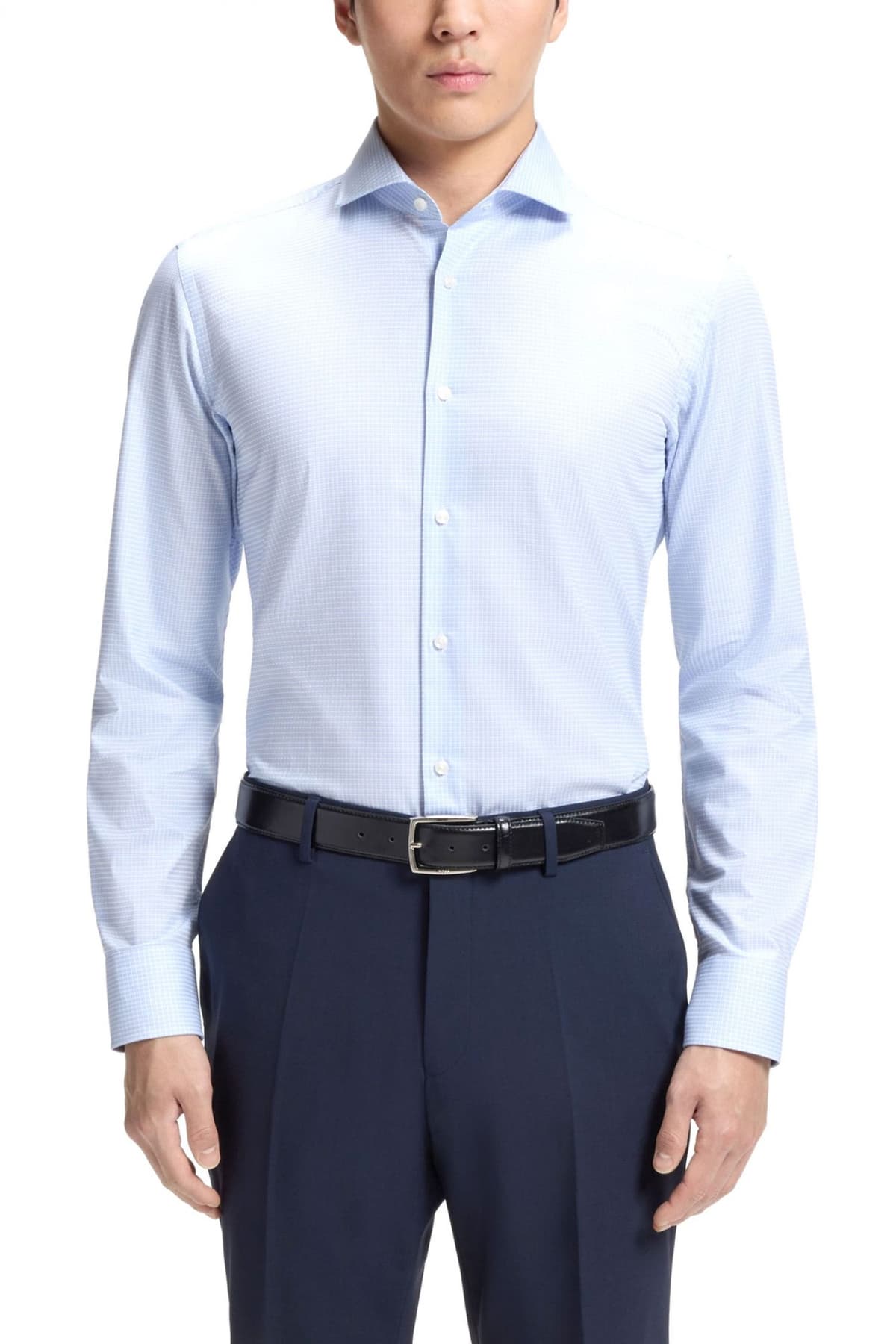 Men's Shirts Boss Blue
