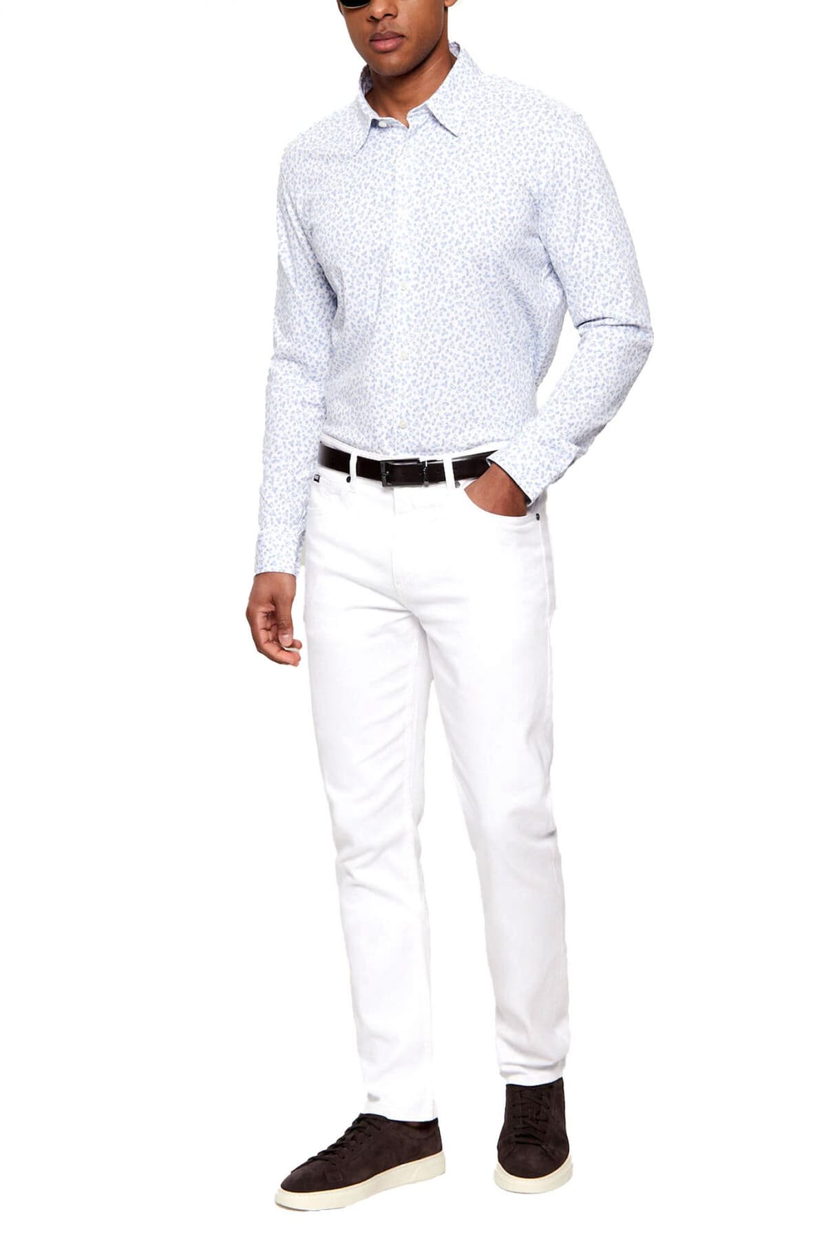 Men's Shirts Boss White