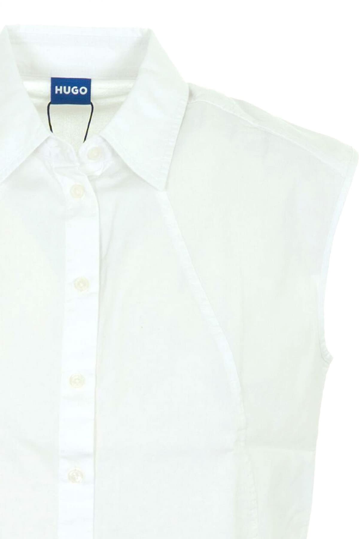 Women's Shirts Hugo Blue White