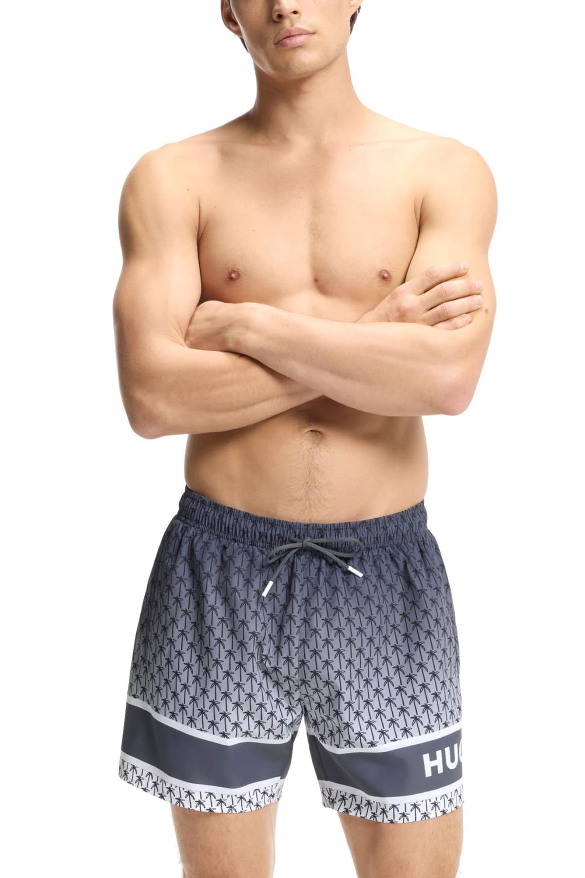 Men's Swimwear Hugo Gray