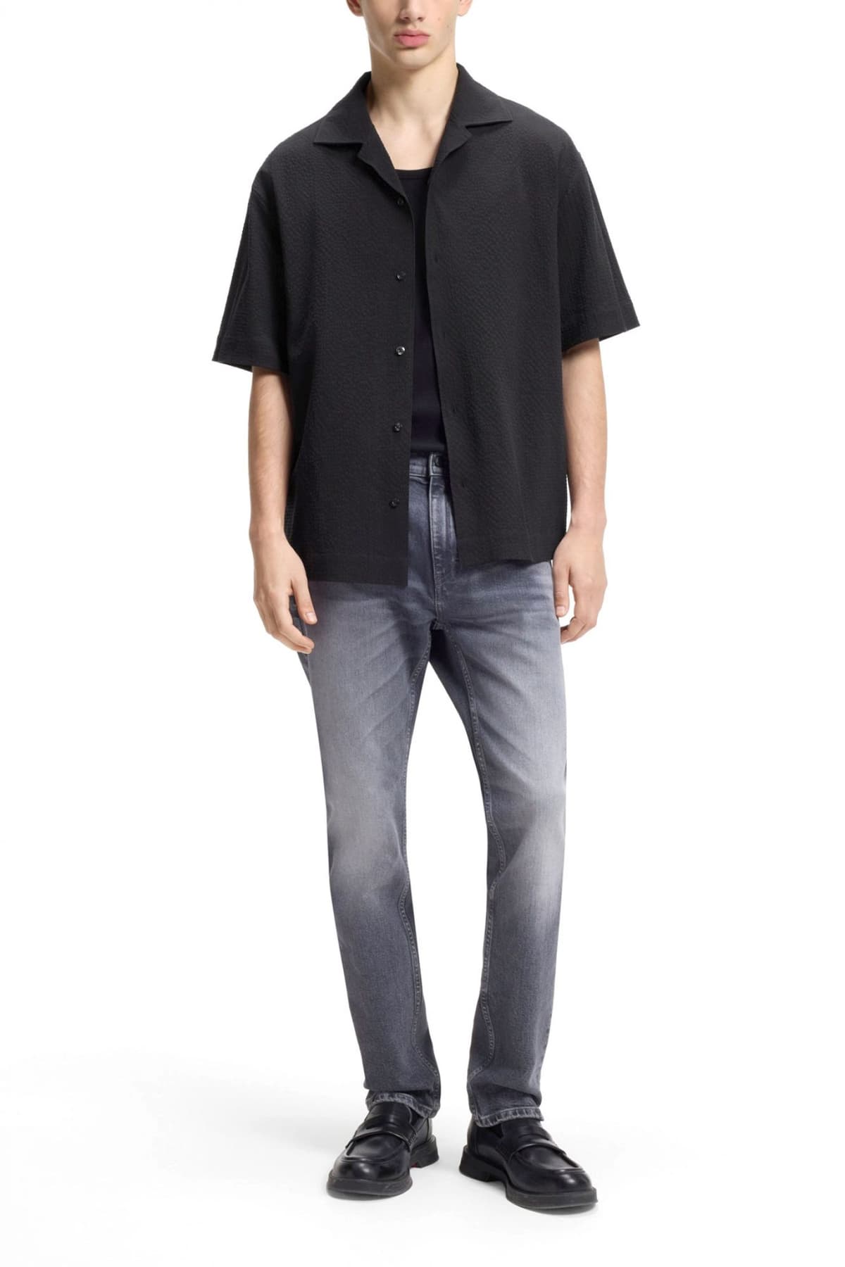 Men's Shirts Hugo Black