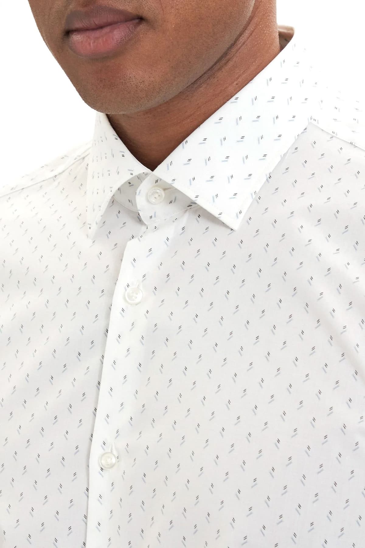 Men's Shirts Hugo White