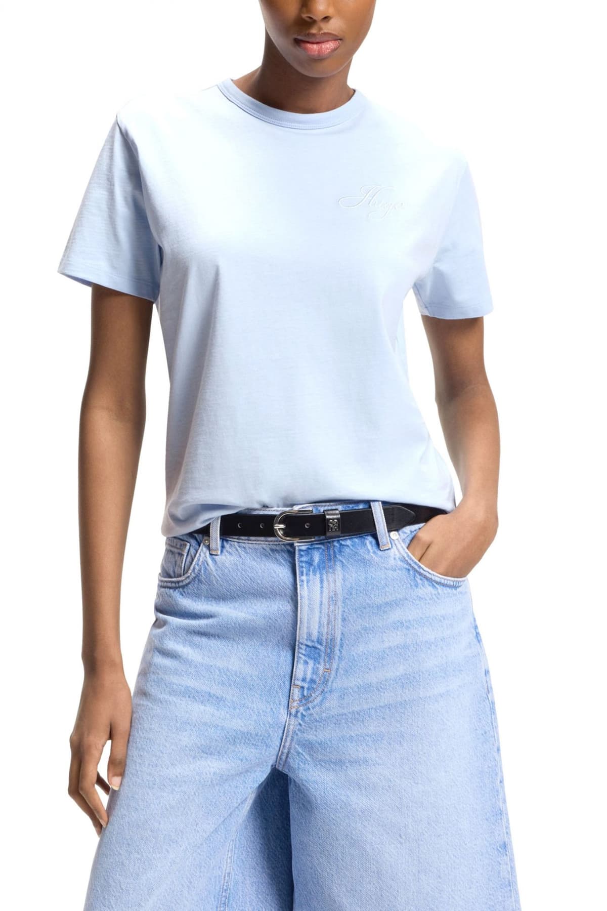 Women's T-Shirts Hugo Blue