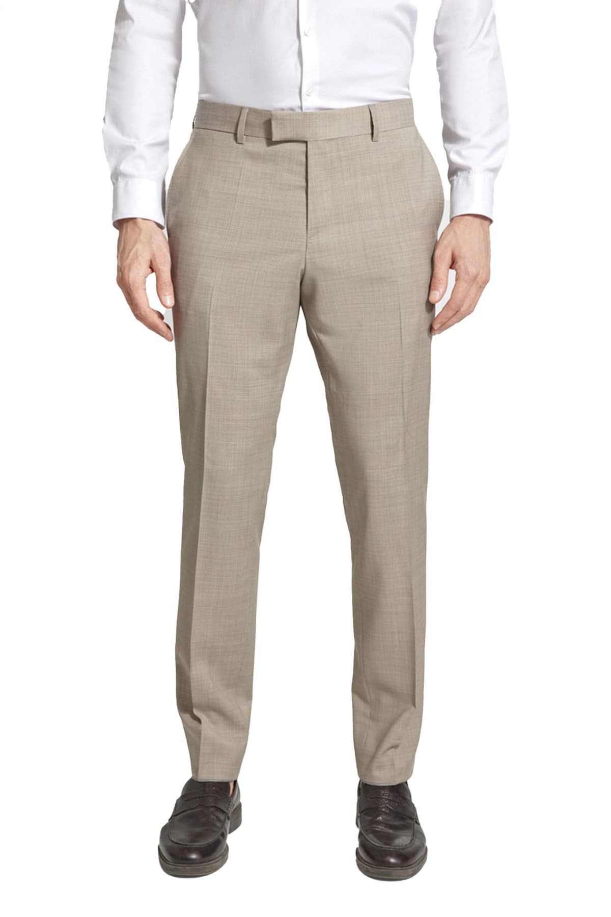 Men's Suits Boss Beige