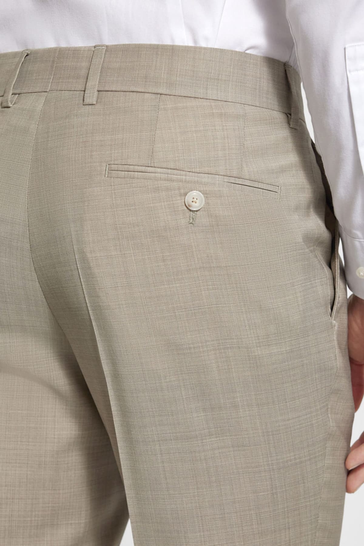 Men's Suits Boss Beige