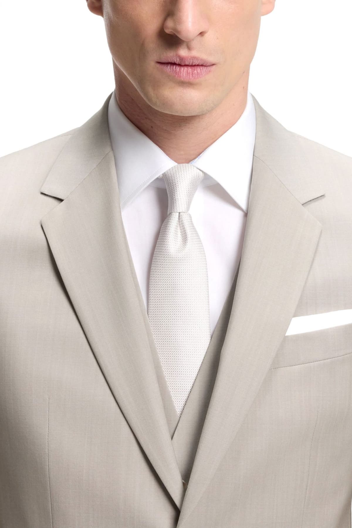 Men's Suits Boss Beige