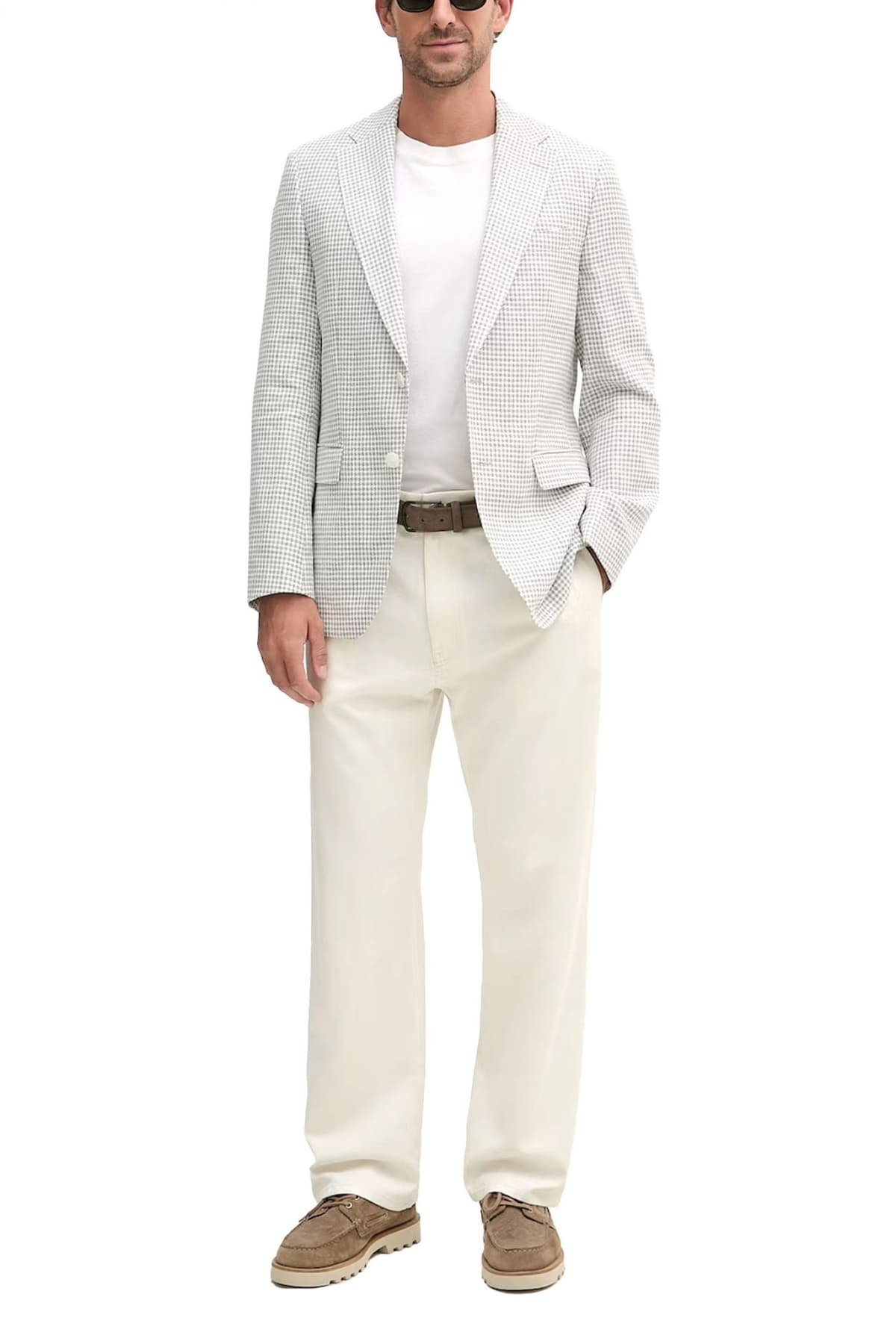 Men's Blazers Boss Gray