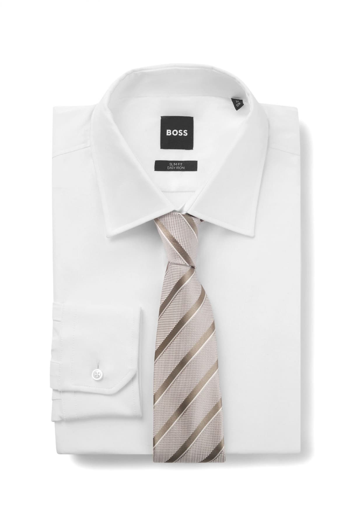 Men's Ties Boss Beige