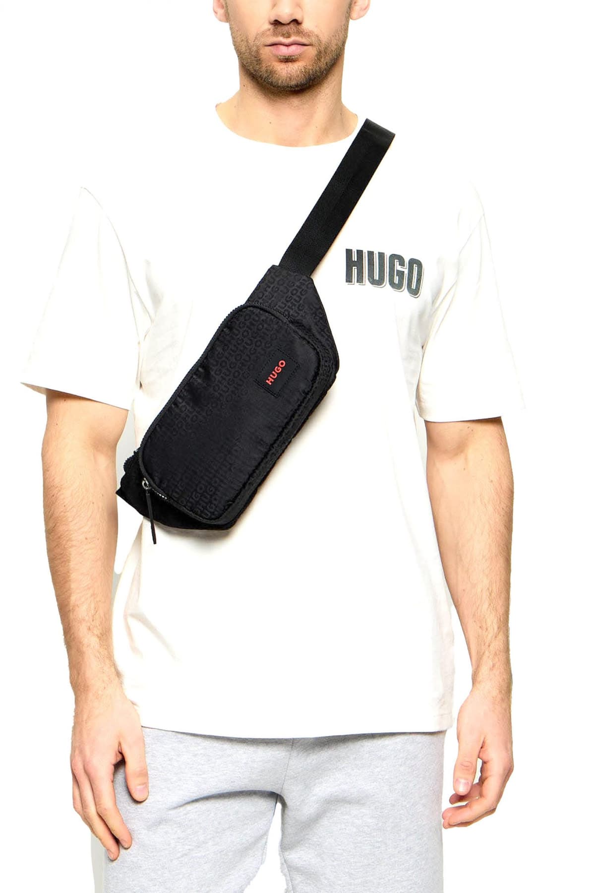 Men's Belt Bags Hugo Black