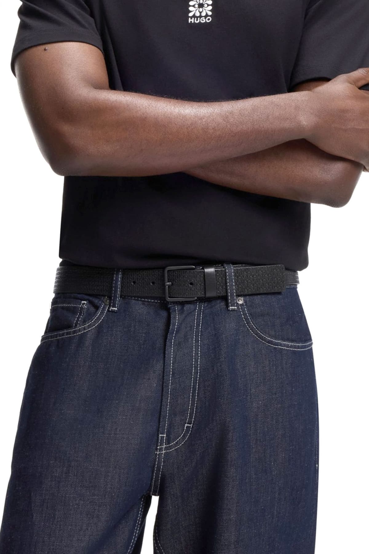 Men's Belts Hugo Black