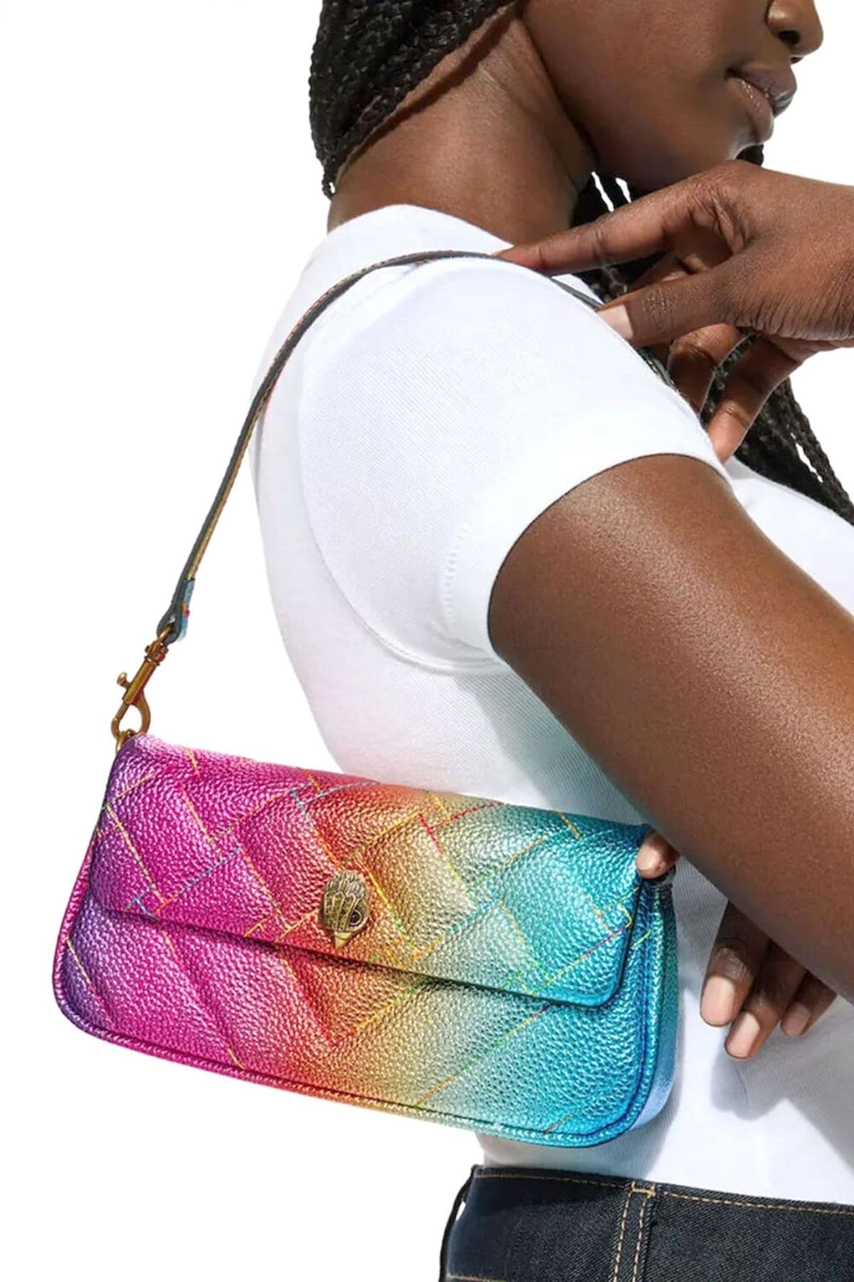 Women's Handbags Kurt Geiger Silver