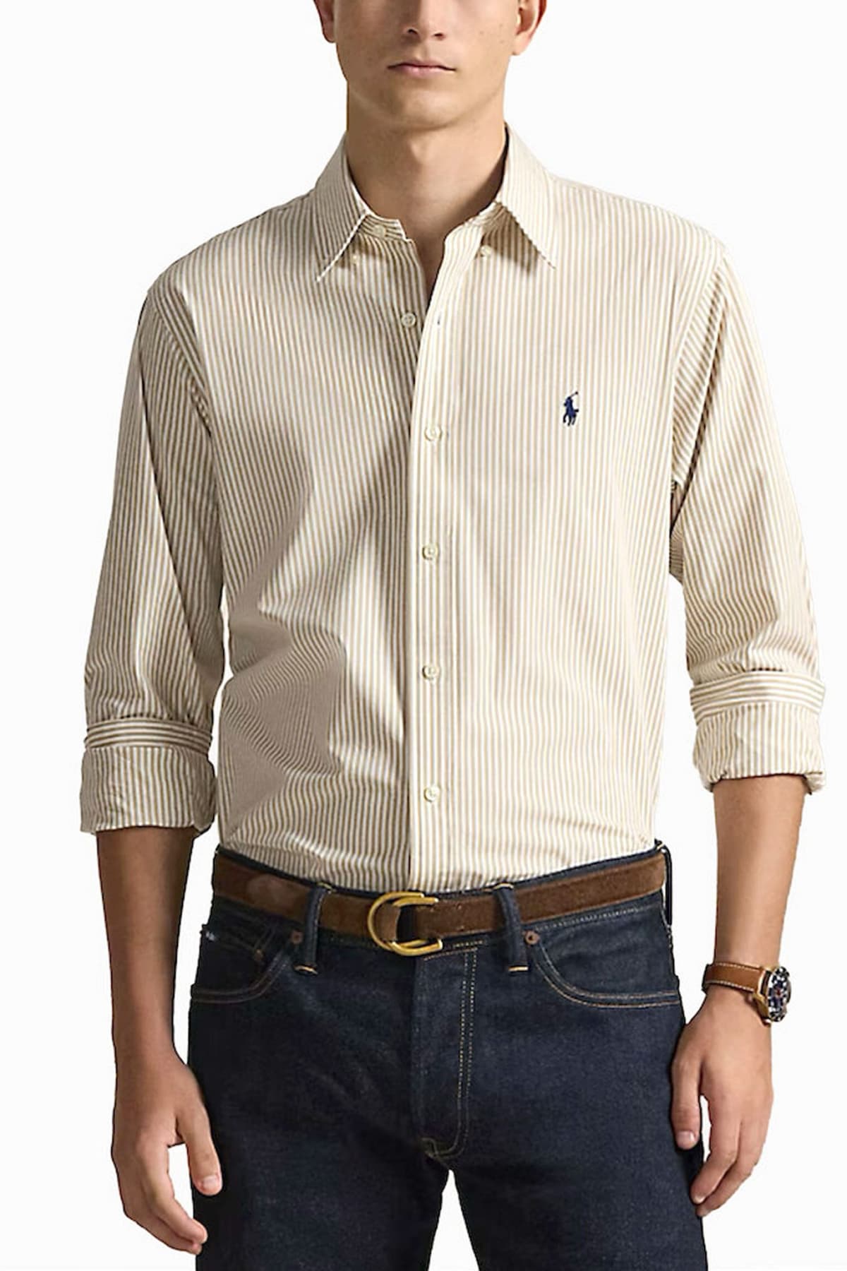 Men's Shirts Ralph Lauren Beige