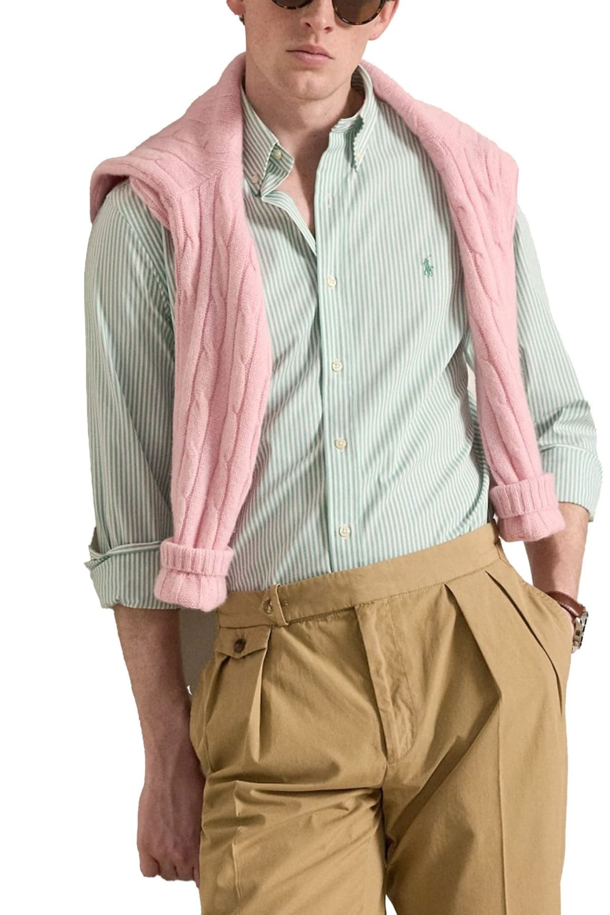 Men's Shirts Ralph Lauren Green