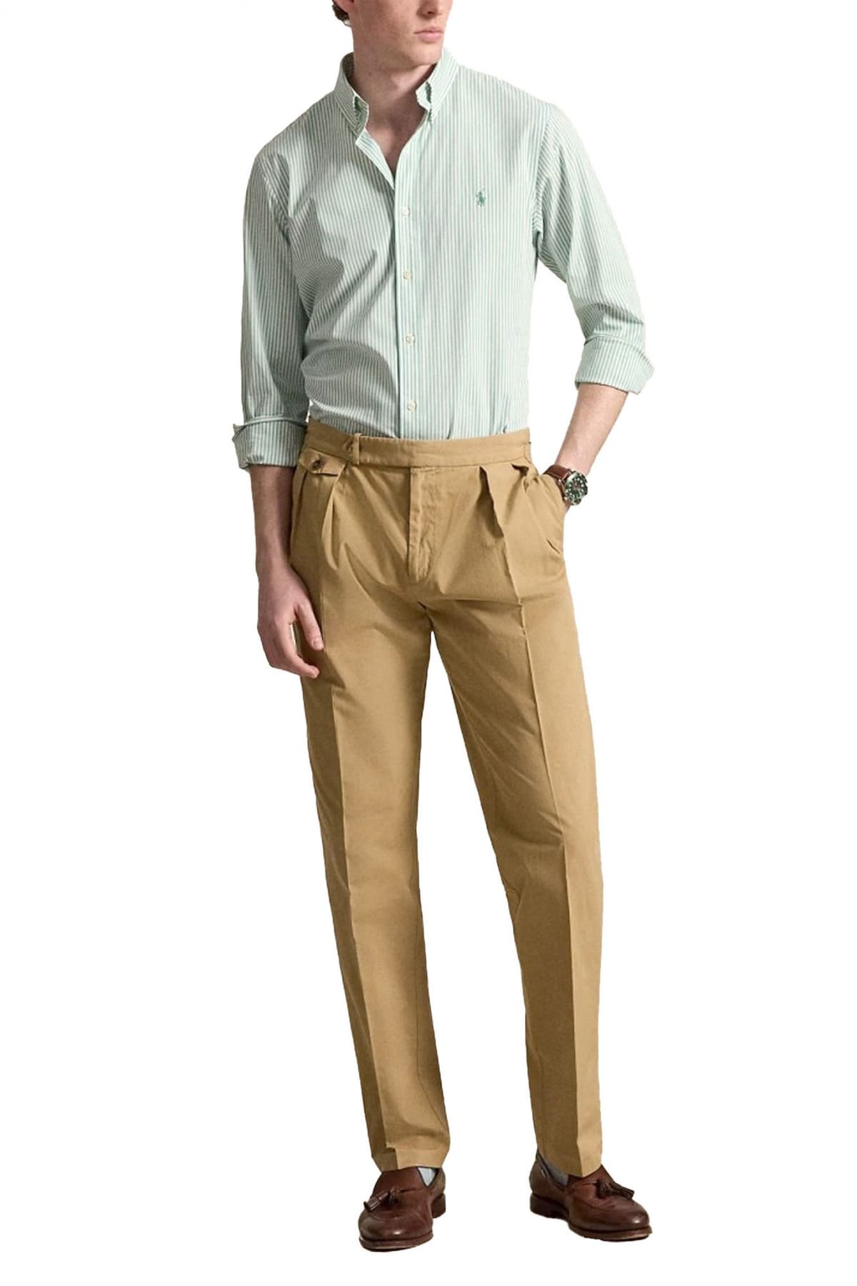 Men's Shirts Ralph Lauren Green