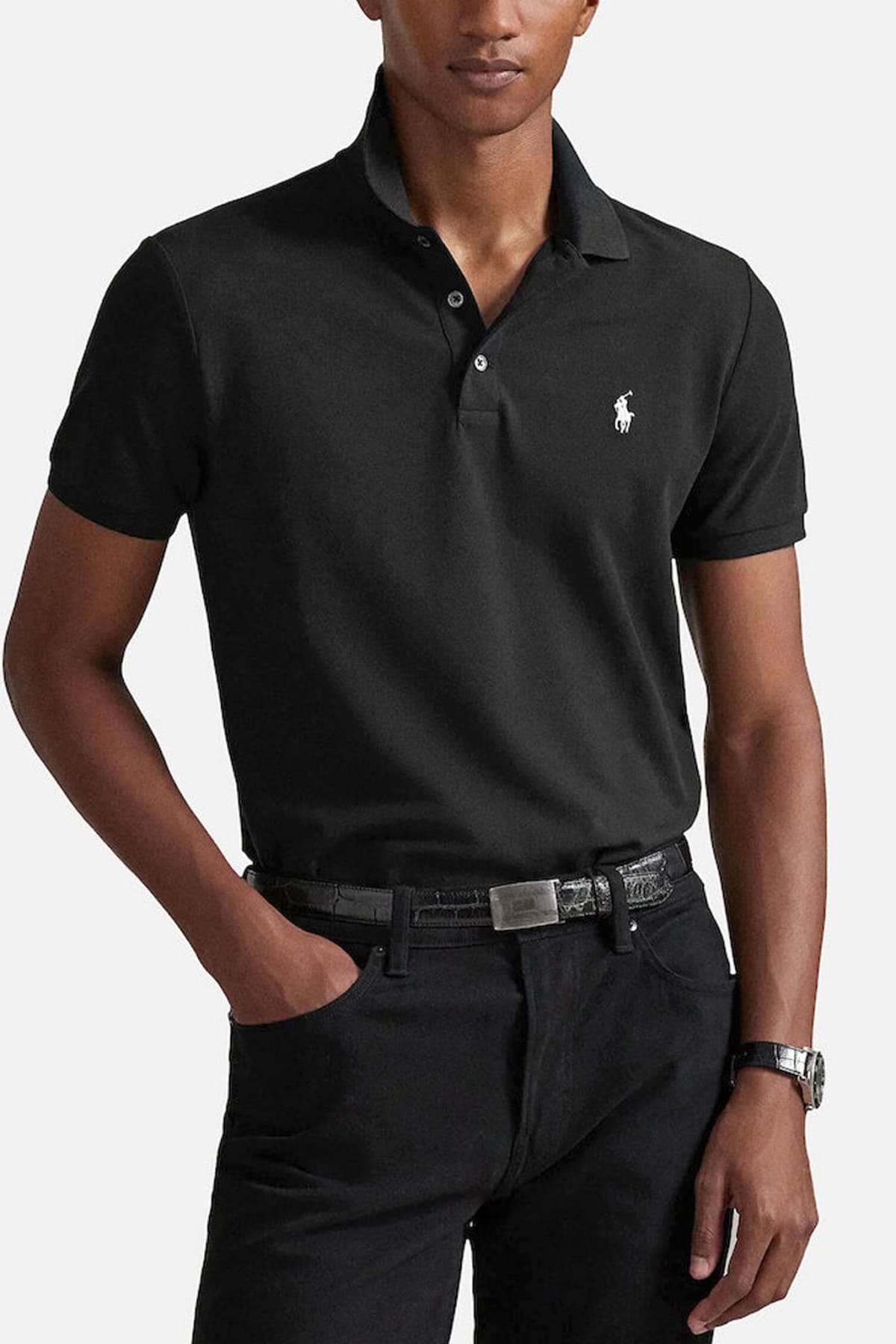 Men's Polo Shirts Ralph Lauren Black