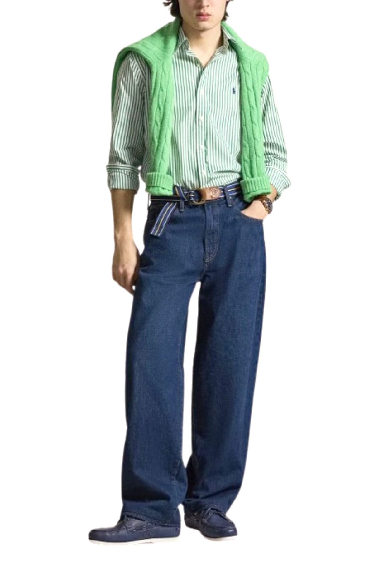 Men's Shirts Ralph Lauren Green