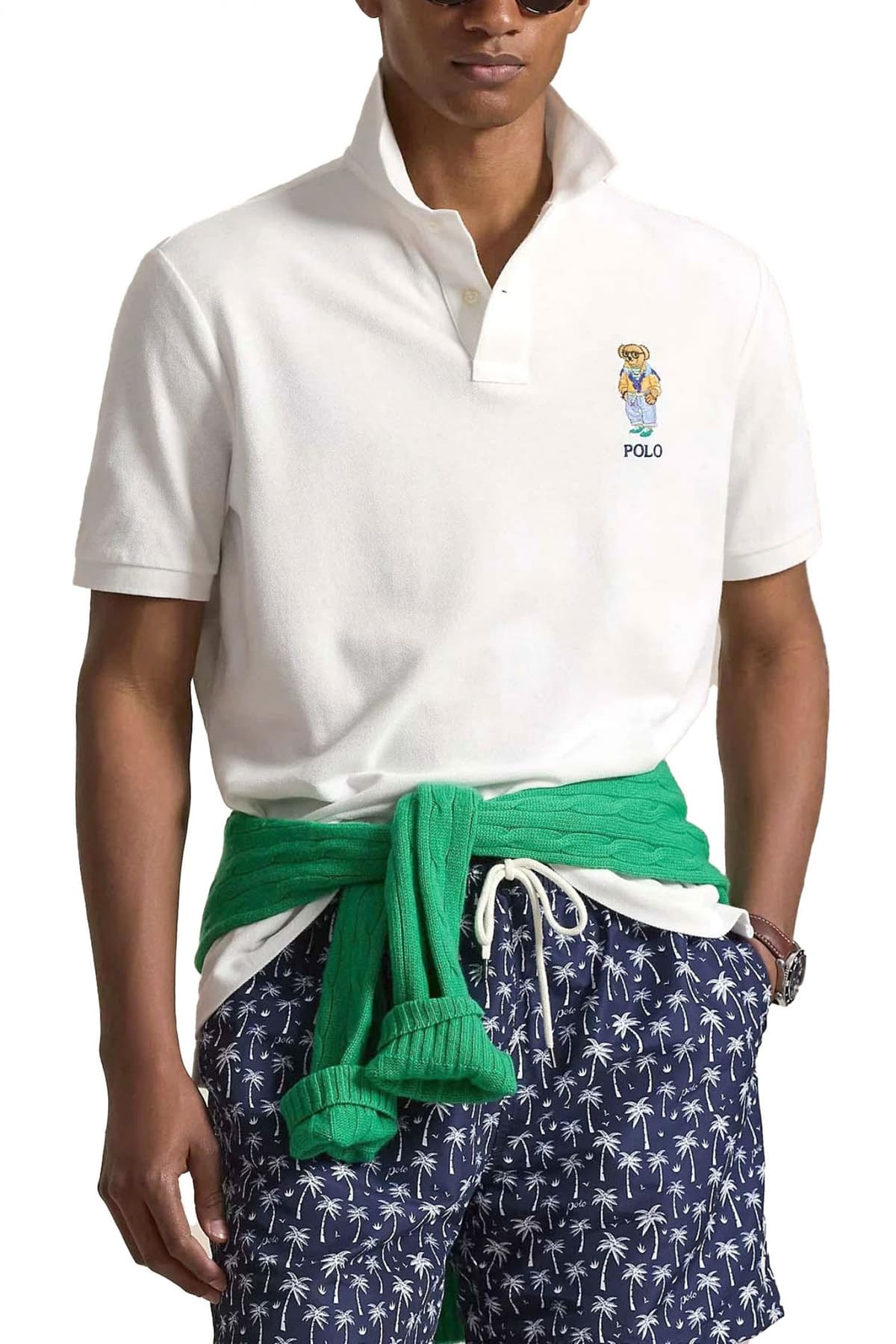 Men's Polo Shirts Ralph Lauren White