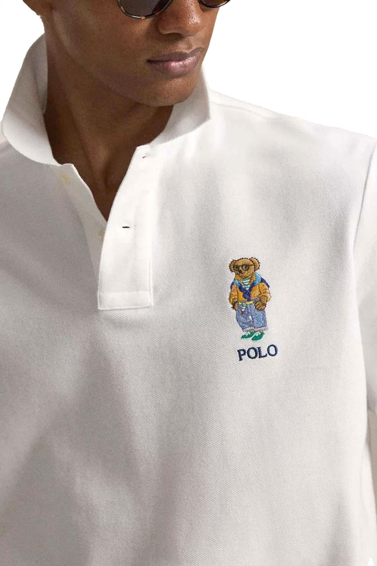 Men's Polo Shirts Ralph Lauren White