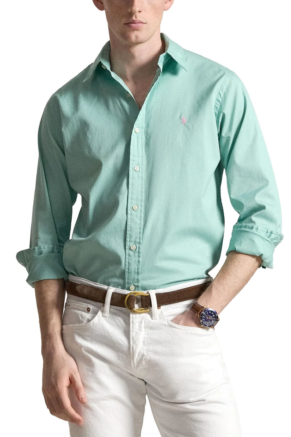 Men's Shirts Ralph Lauren Green