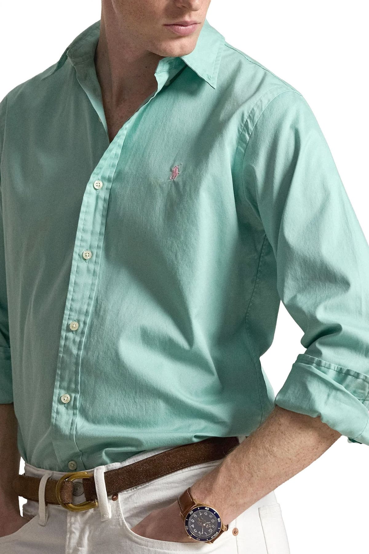 Men's Shirts Ralph Lauren Green