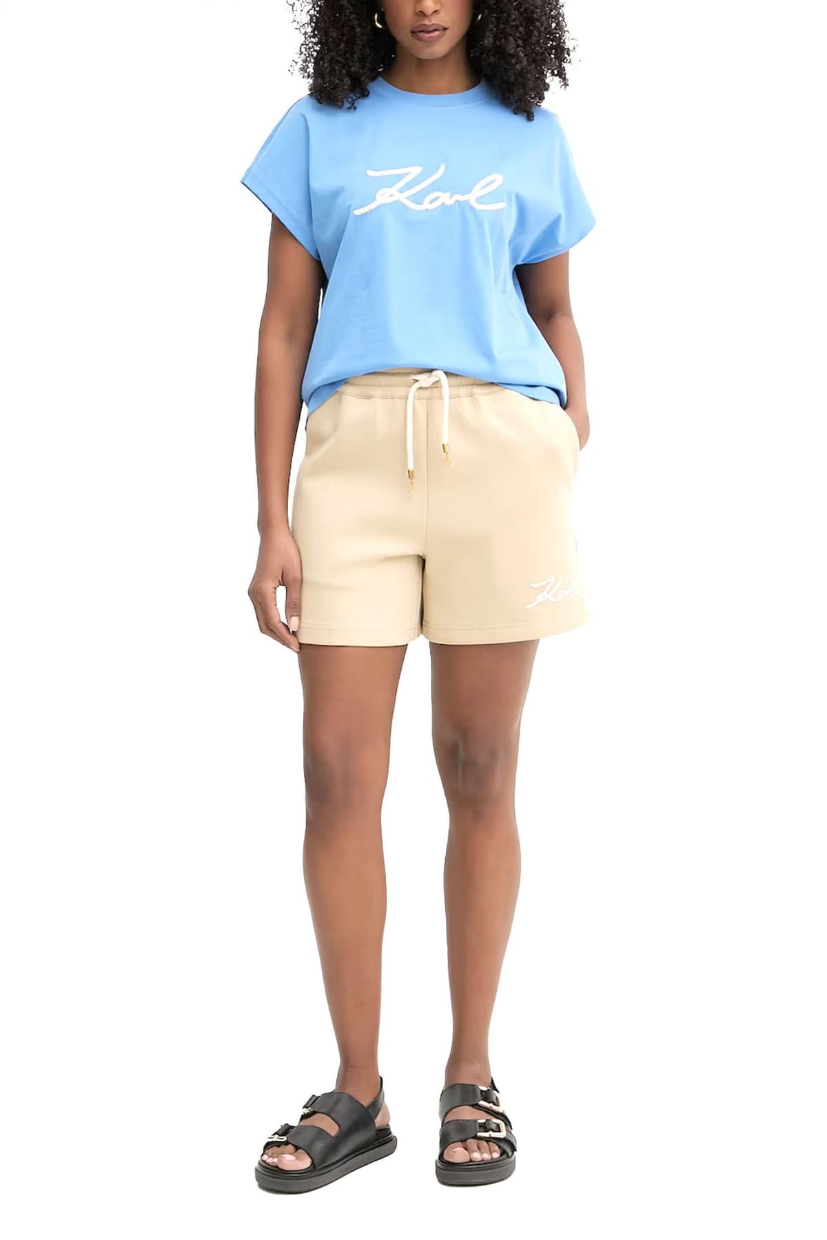 Women's T-Shirts Karl Lagerfeld Blue