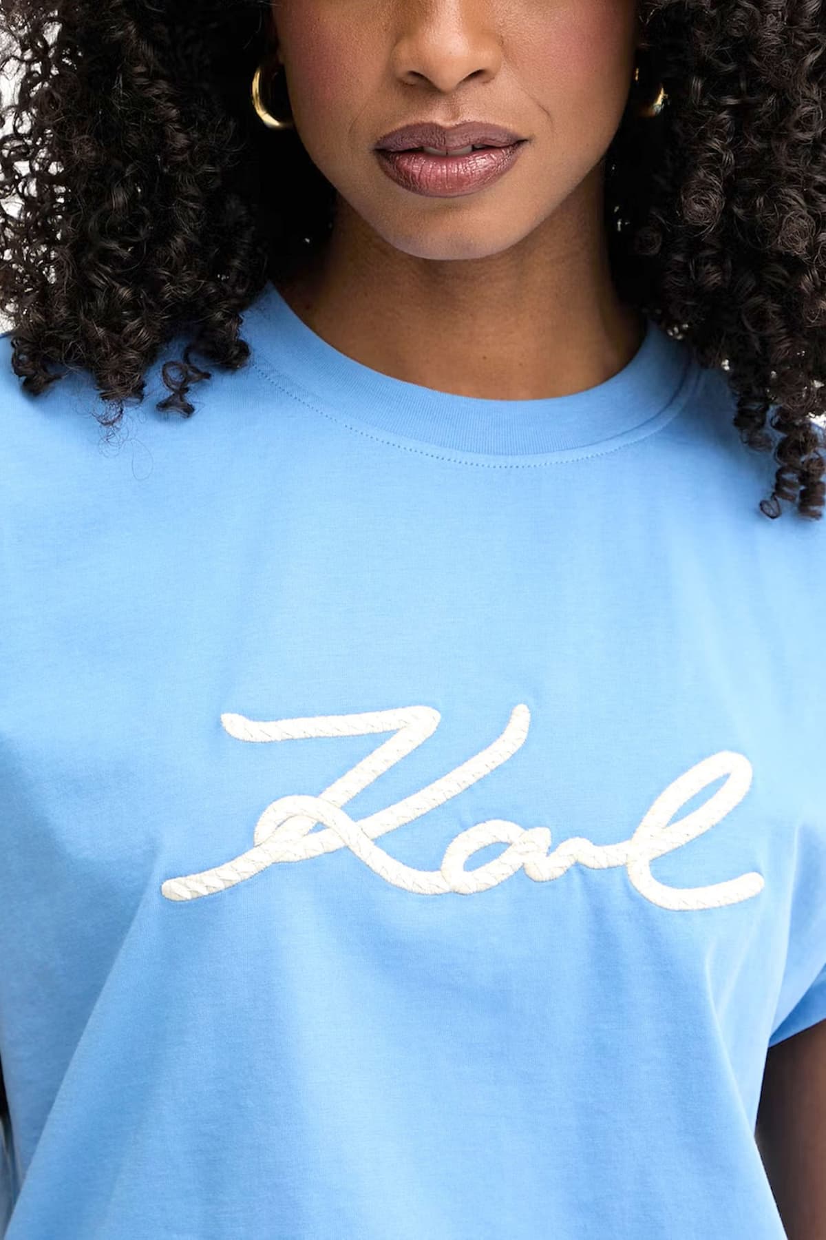 Women's T-Shirts Karl Lagerfeld Blue