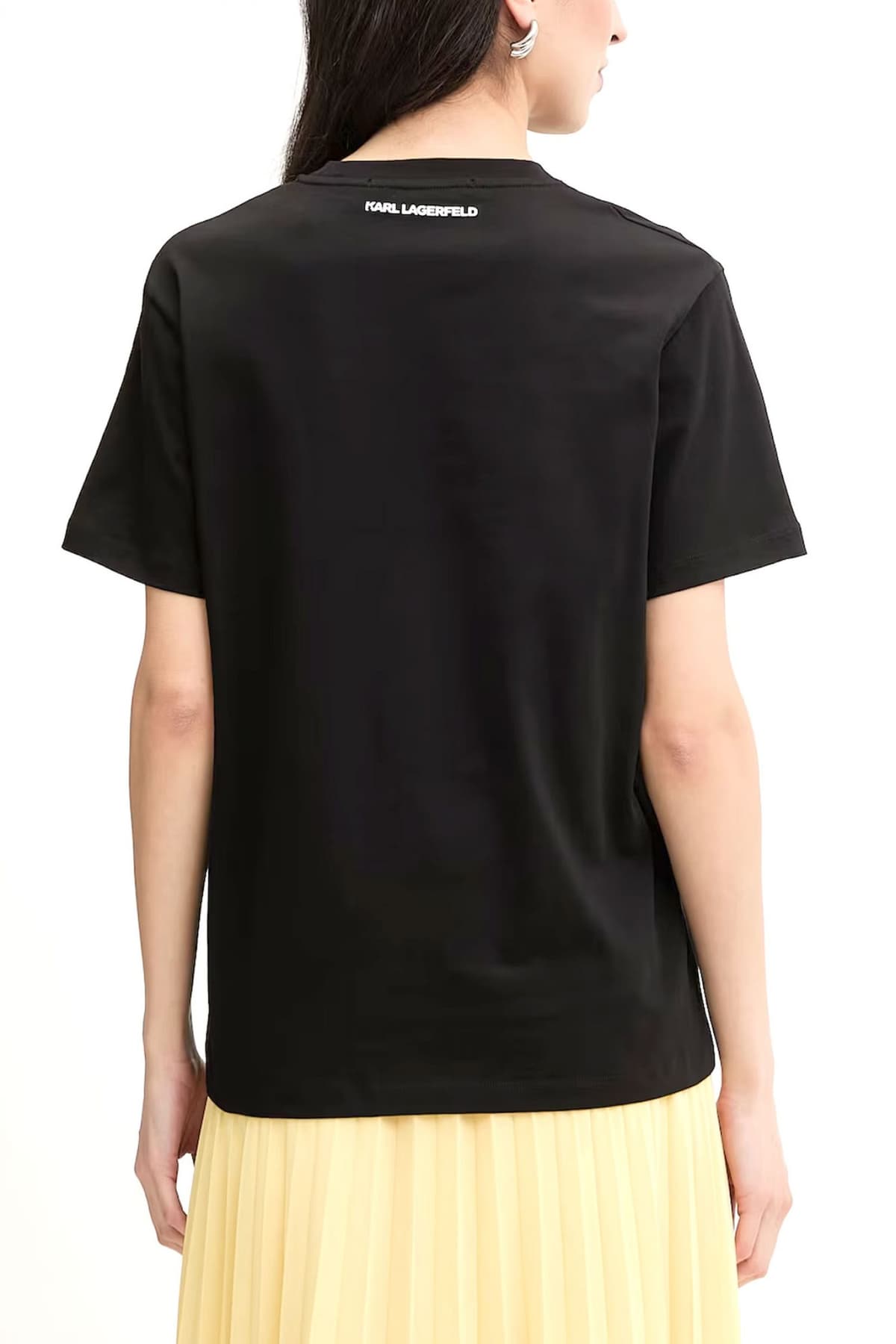 Women's T-Shirts Karl Lagerfeld Black