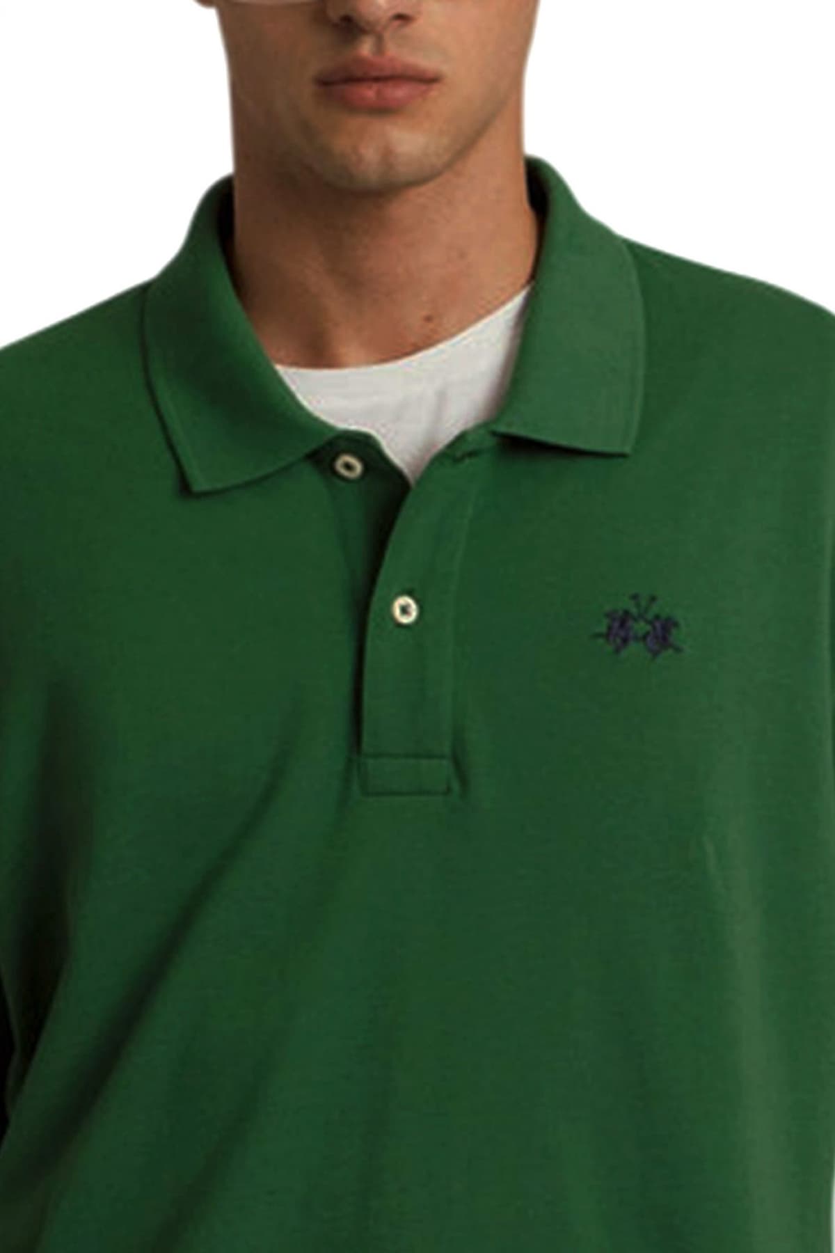 Men's Polo Shirts La Martina Green
