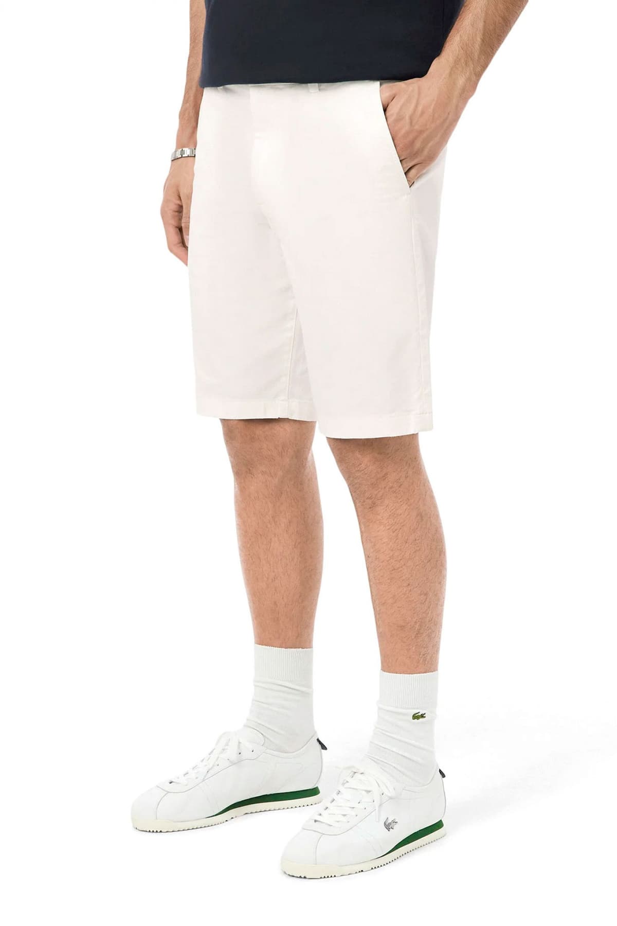 Men's Shorts Lacoste White