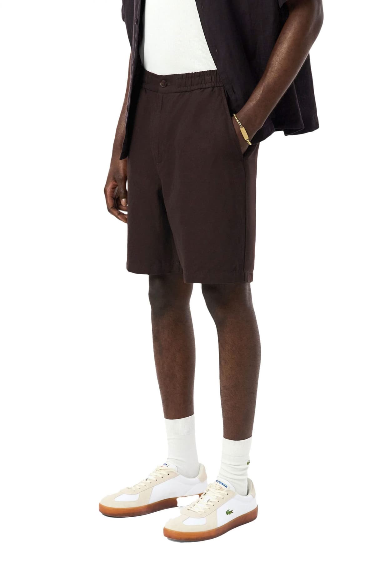 Men's Shorts Lacoste Brown