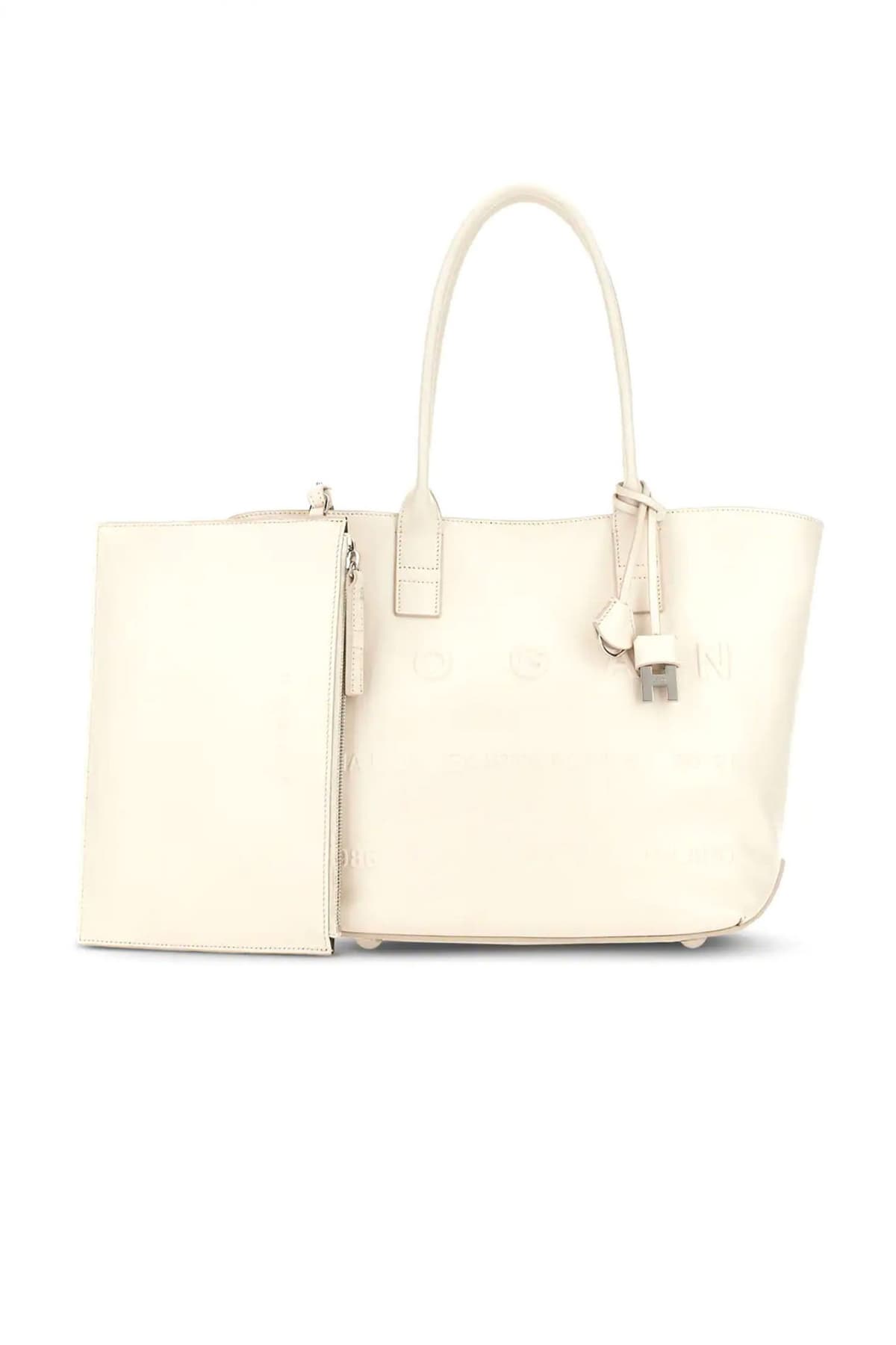 Women's Handbags Hogan White